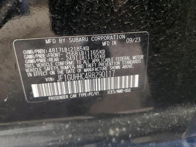 Photo 11 VIN: JF1GUHHC4R8290117 - SUBARU IMPREZA RS 