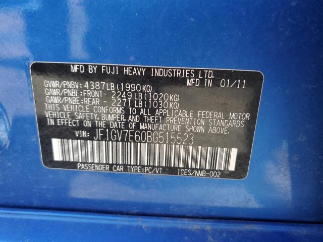 Photo 12 VIN: JF1GV7E60BG515523 - SUBARU IMPREZA WR 