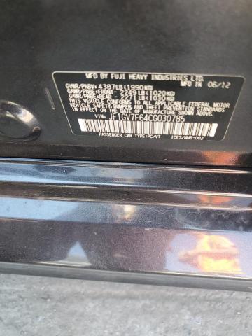 Photo 11 VIN: JF1GV7F64CG030785 - SUBARU WRX 