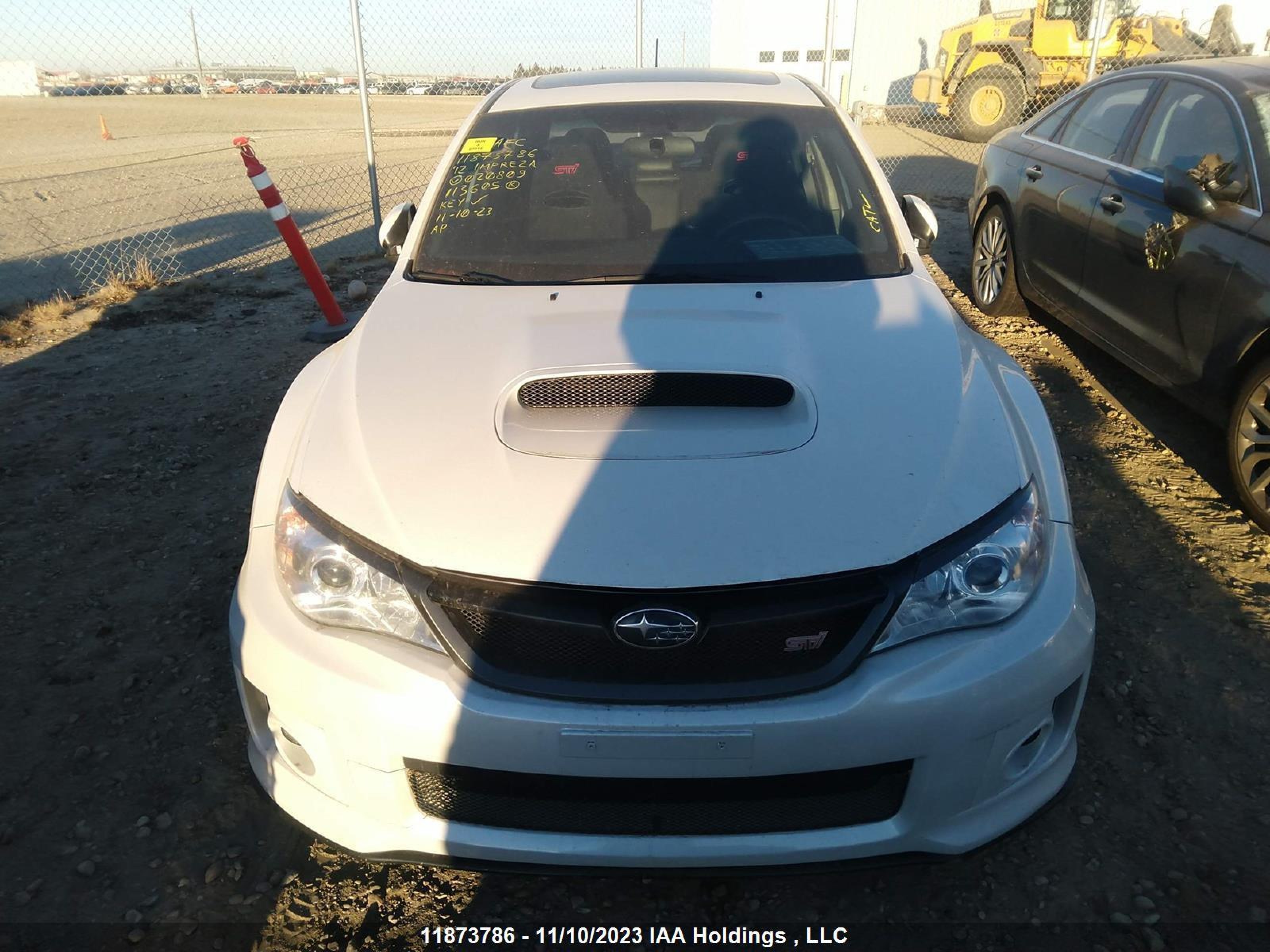 Photo 5 VIN: JF1GV8J62CL020809 - SUBARU IMPREZA WRX 