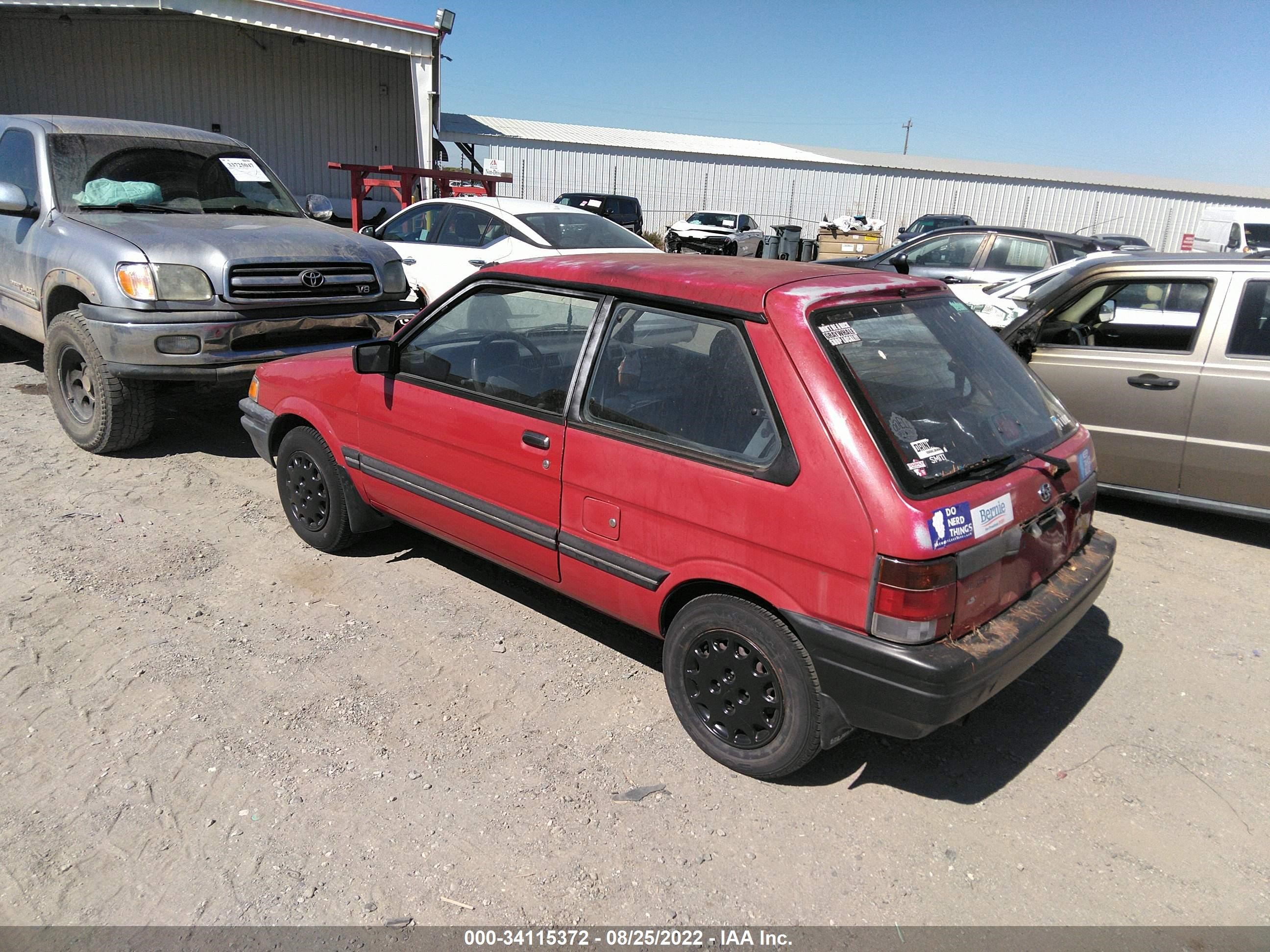 Photo 2 VIN: JF1KA73A1KC705559 - SUBARU JUSTY 