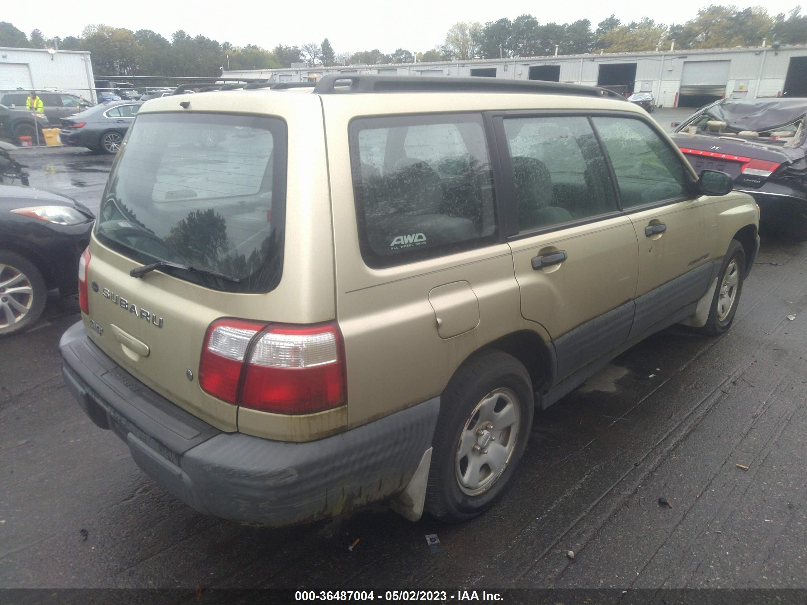 Photo 3 VIN: JF1SF63512H759686 - SUBARU FORESTER 