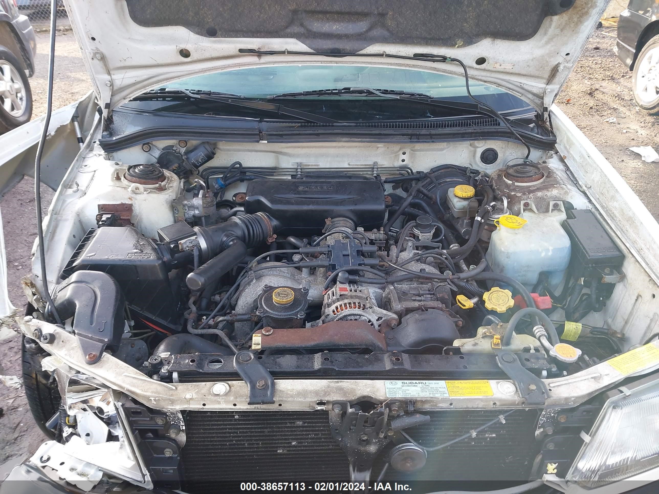 Photo 9 VIN: JF1SF6352WH707439 - SUBARU FORESTER 