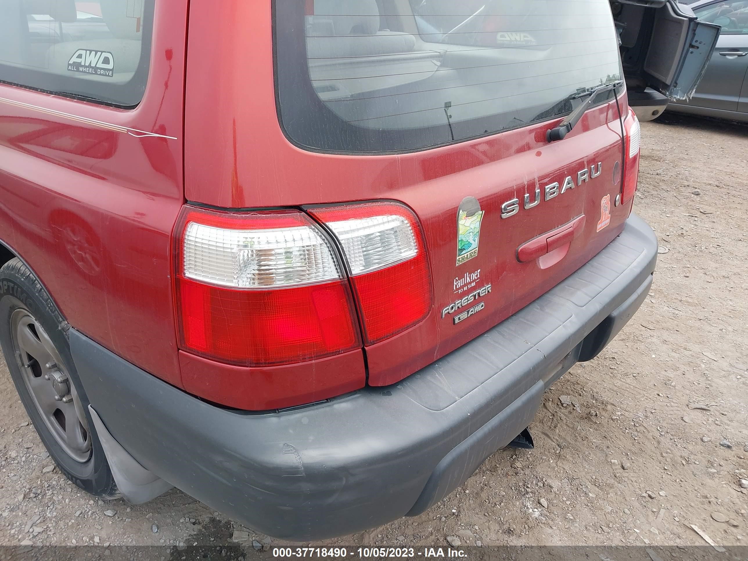 Photo 5 VIN: JF1SF63532H701496 - SUBARU FORESTER 