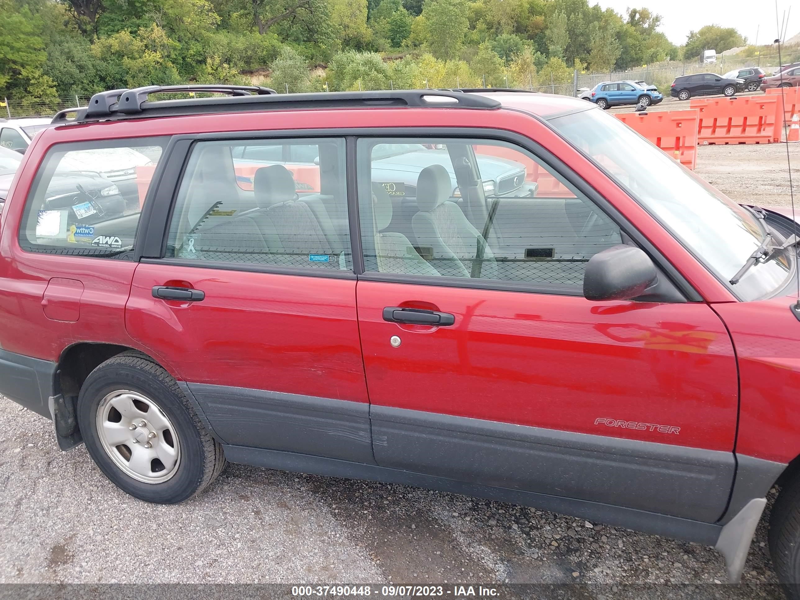 Photo 12 VIN: JF1SF6353YH730960 - SUBARU FORESTER 