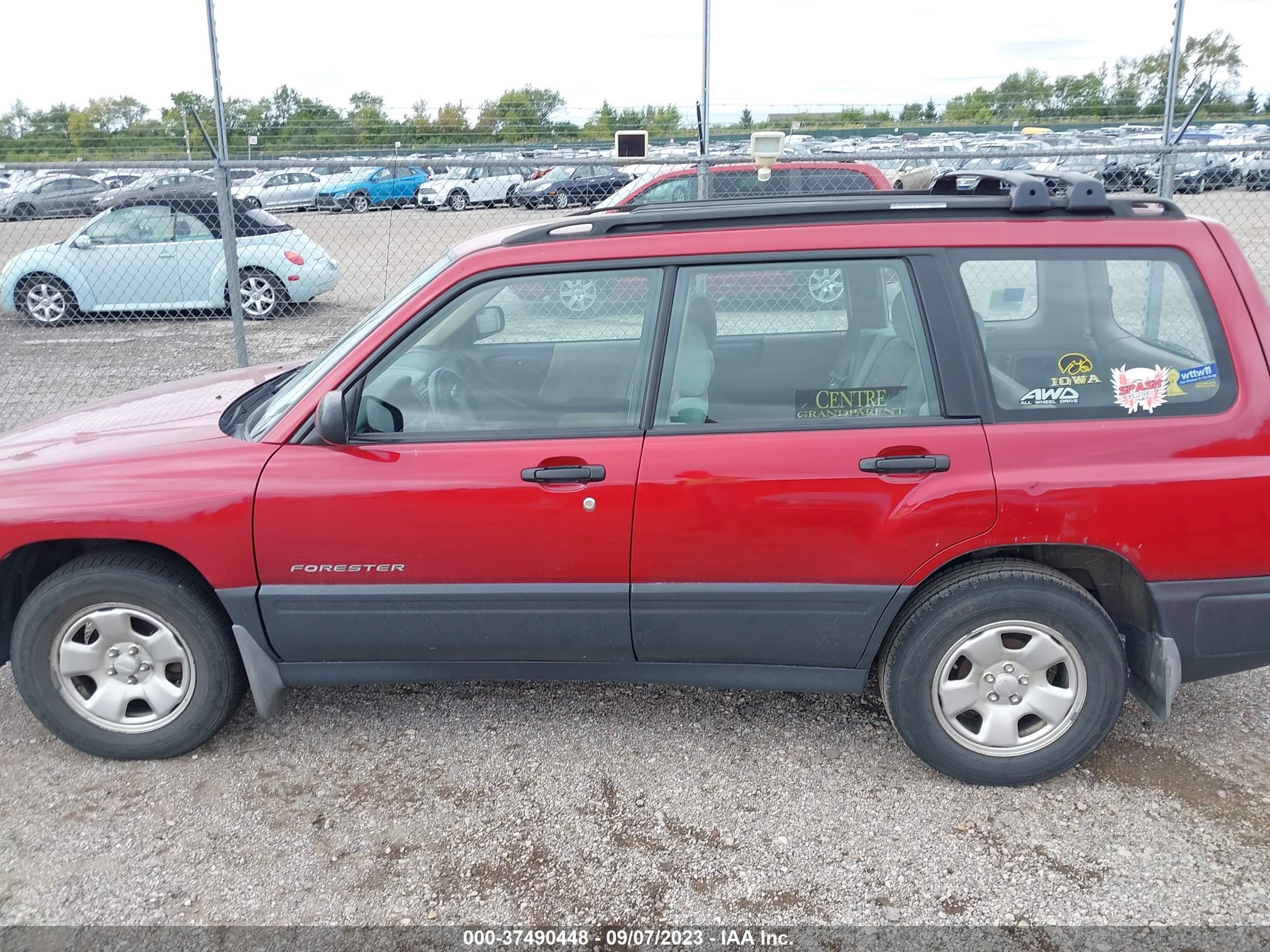 Photo 13 VIN: JF1SF6353YH730960 - SUBARU FORESTER 