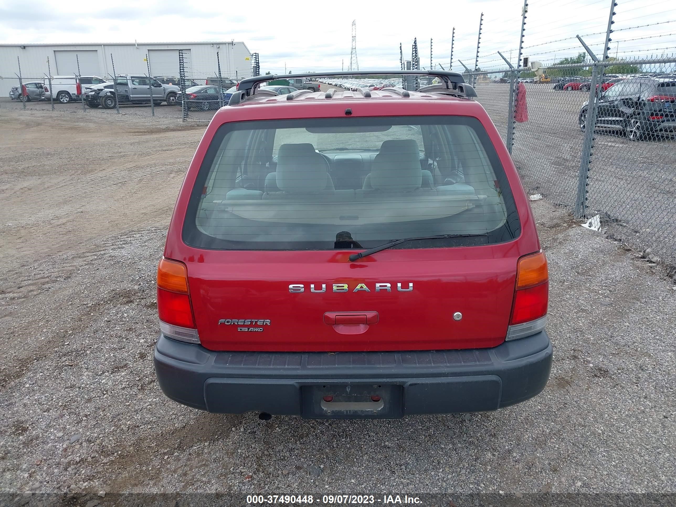 Photo 15 VIN: JF1SF6353YH730960 - SUBARU FORESTER 