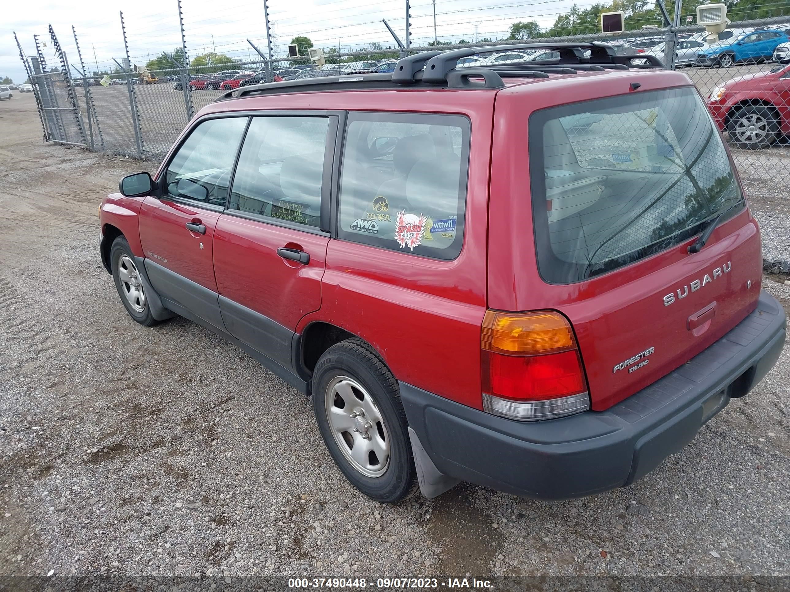 Photo 2 VIN: JF1SF6353YH730960 - SUBARU FORESTER 