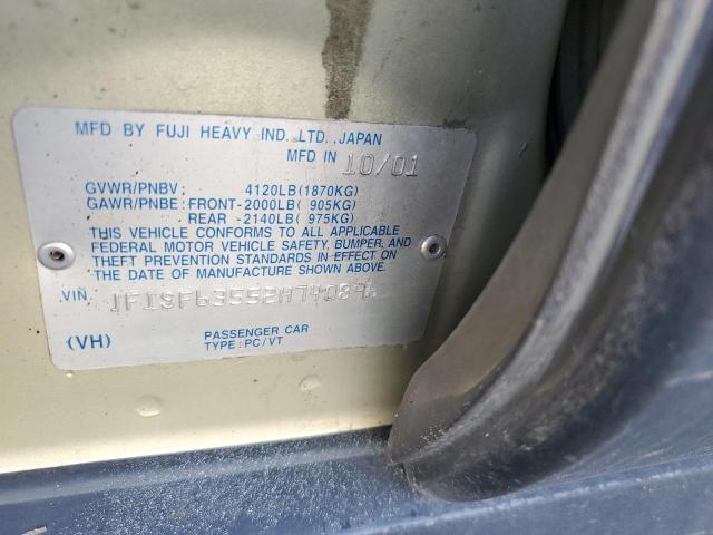 Photo 12 VIN: JF1SF63552H740896 - SUBARU FORESTER 