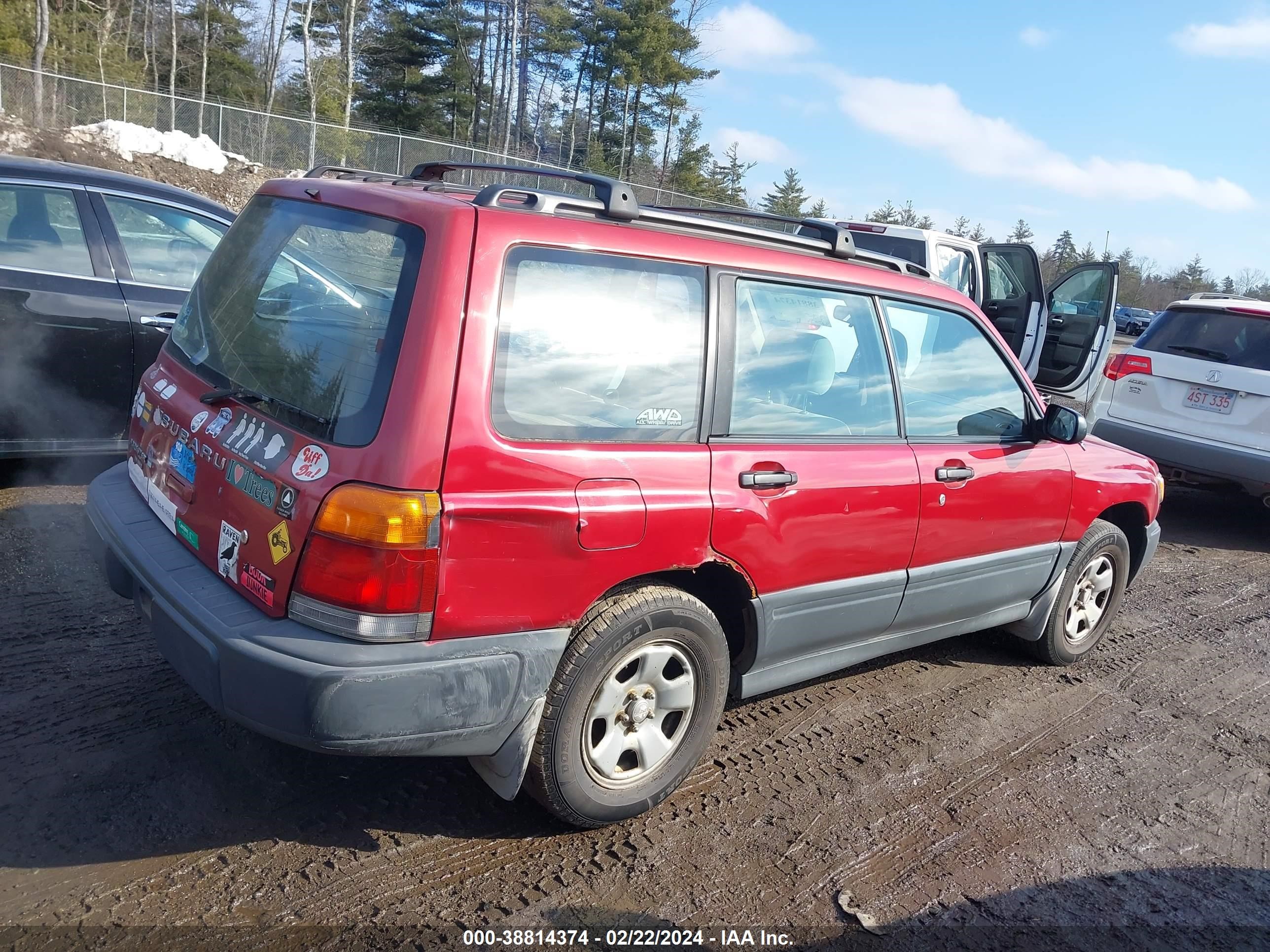 Photo 11 VIN: JF1SF6355WH774665 - SUBARU FORESTER 