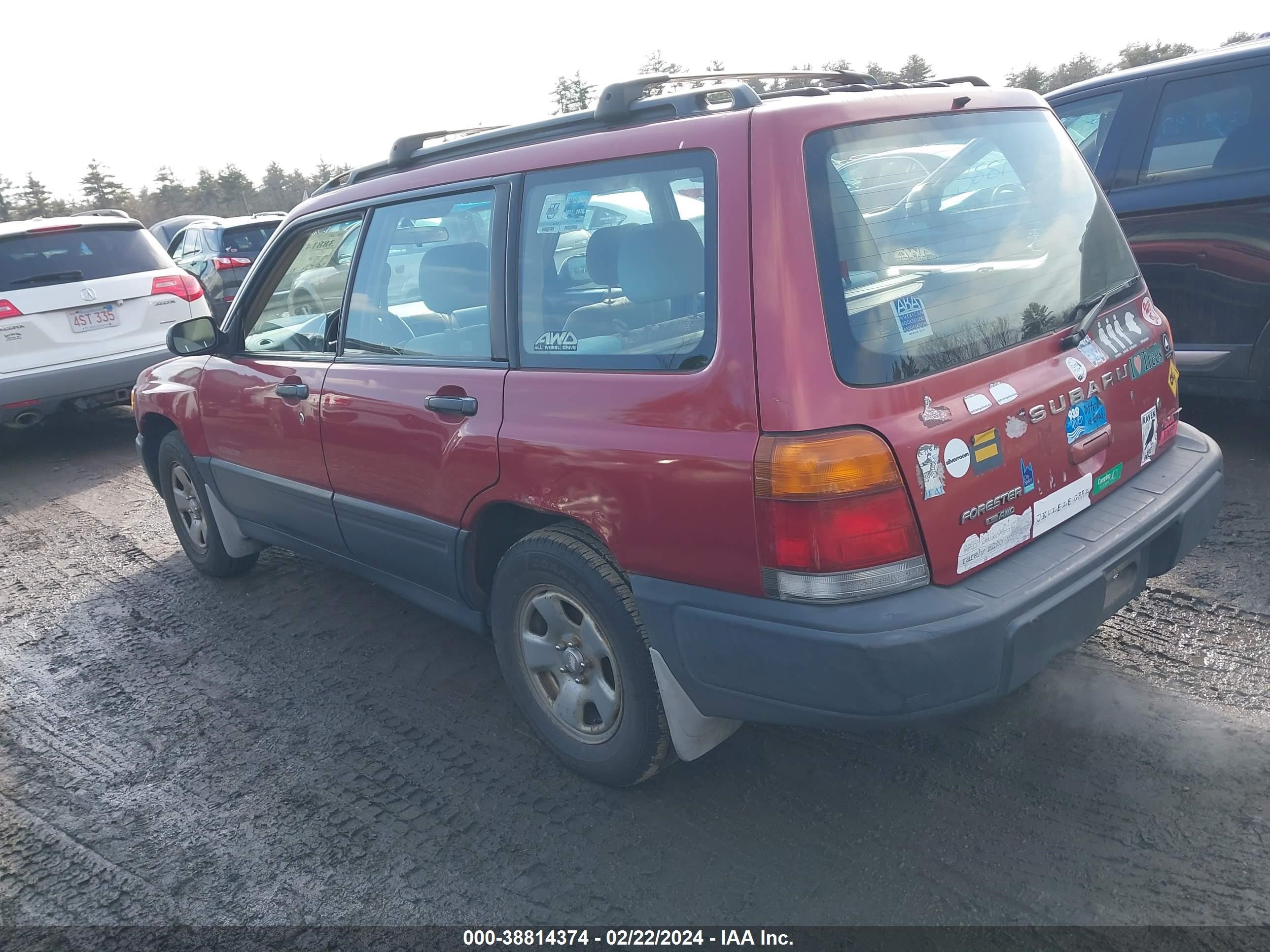 Photo 14 VIN: JF1SF6355WH774665 - SUBARU FORESTER 