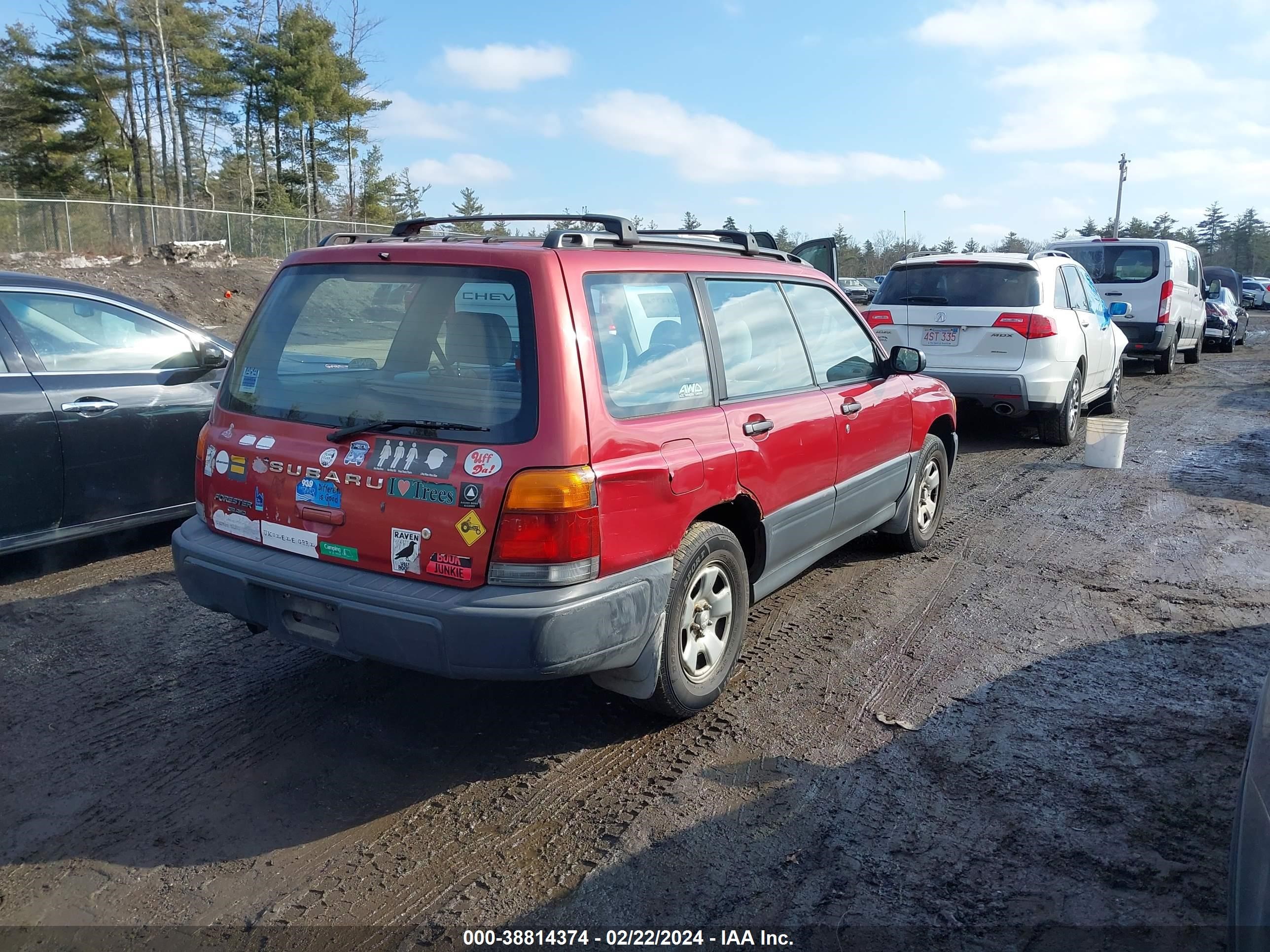 Photo 3 VIN: JF1SF6355WH774665 - SUBARU FORESTER 