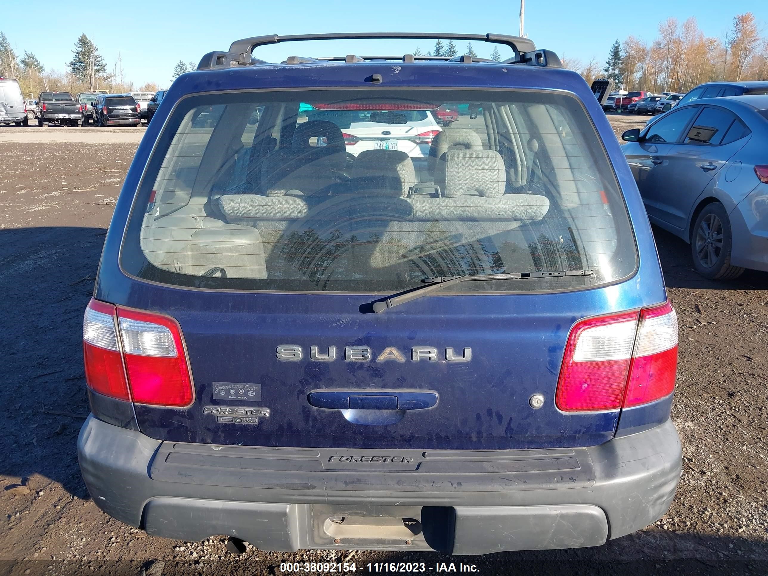 Photo 15 VIN: JF1SF63582H703082 - SUBARU FORESTER 