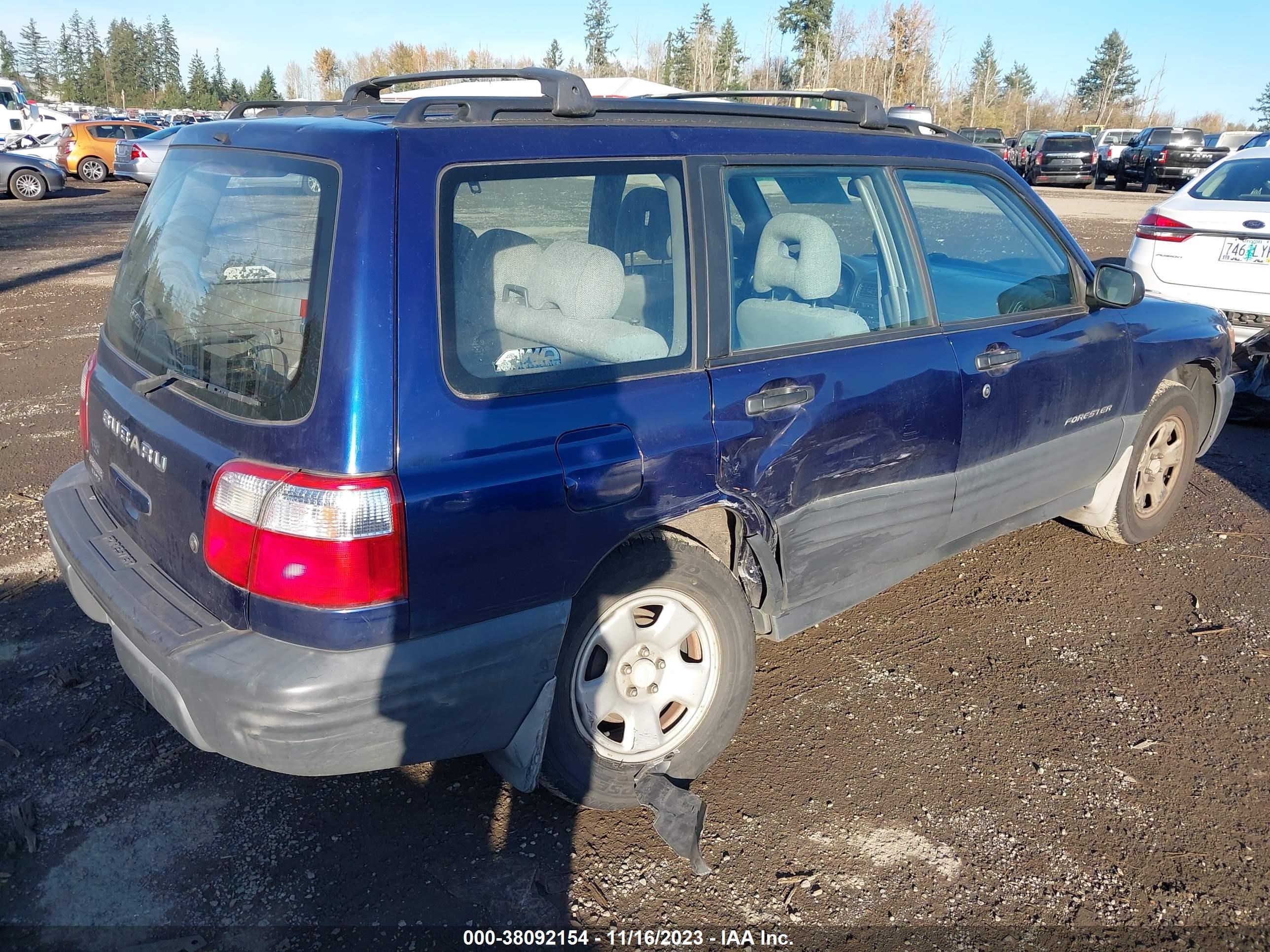 Photo 3 VIN: JF1SF63582H703082 - SUBARU FORESTER 