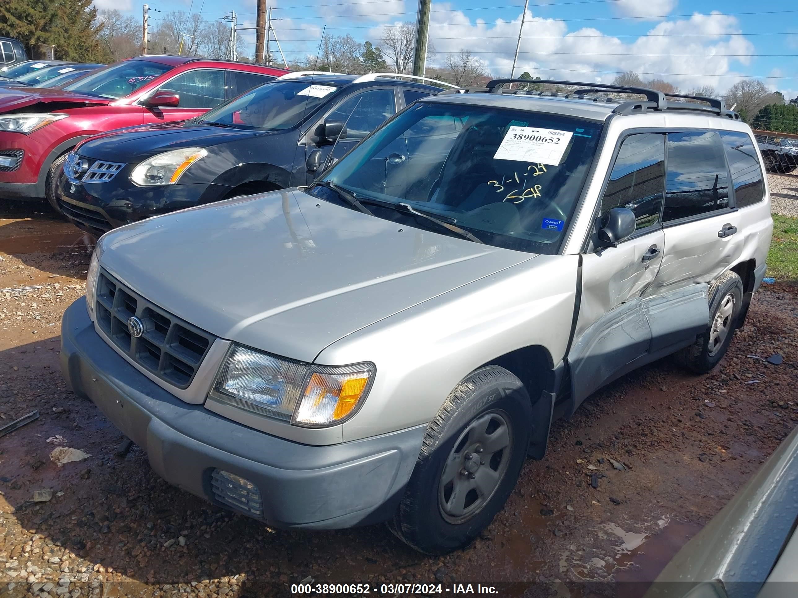 Photo 1 VIN: JF1SF635XYH711791 - SUBARU FORESTER 