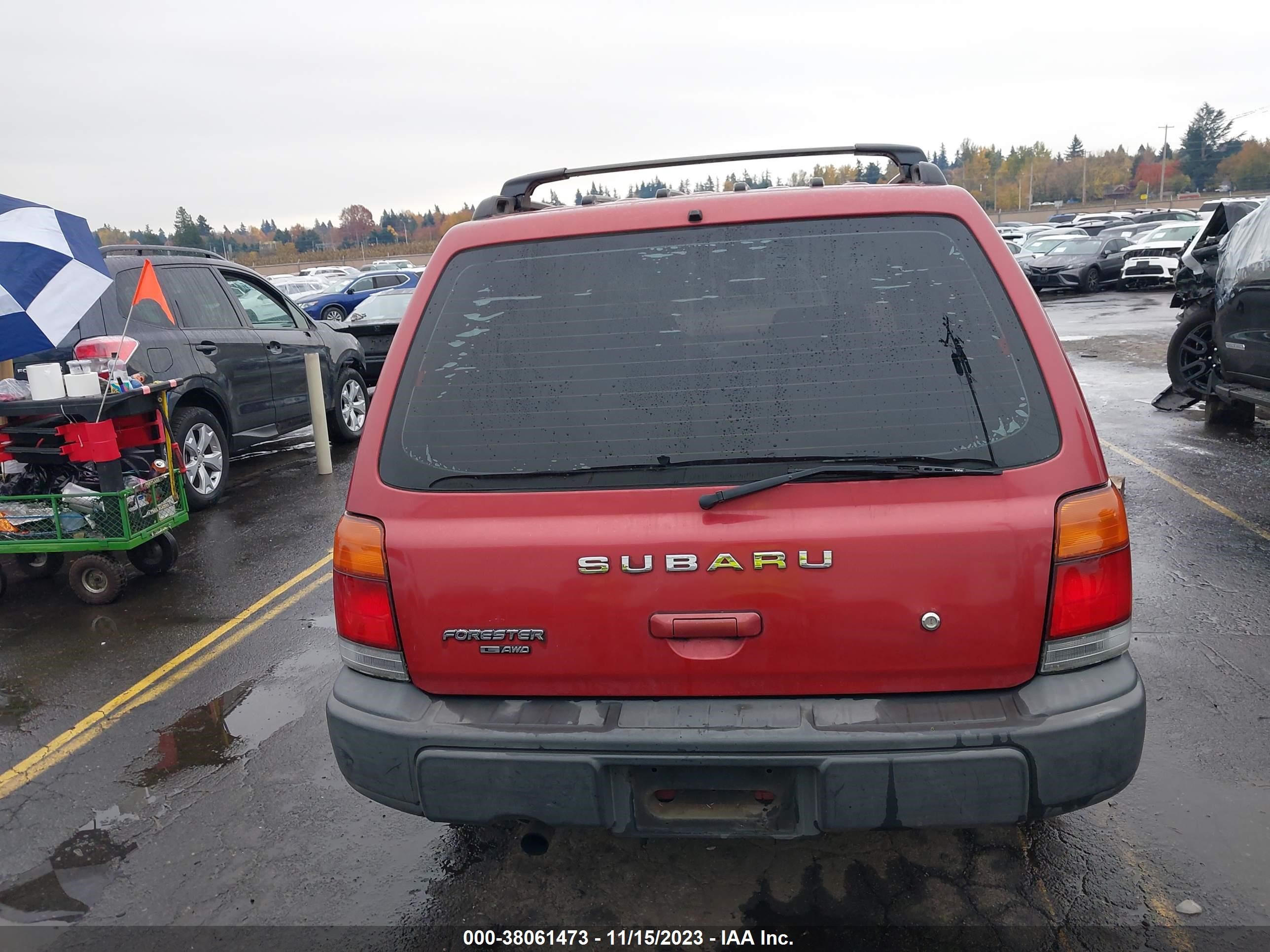 Photo 15 VIN: JF1SF635XYH716179 - SUBARU FORESTER 