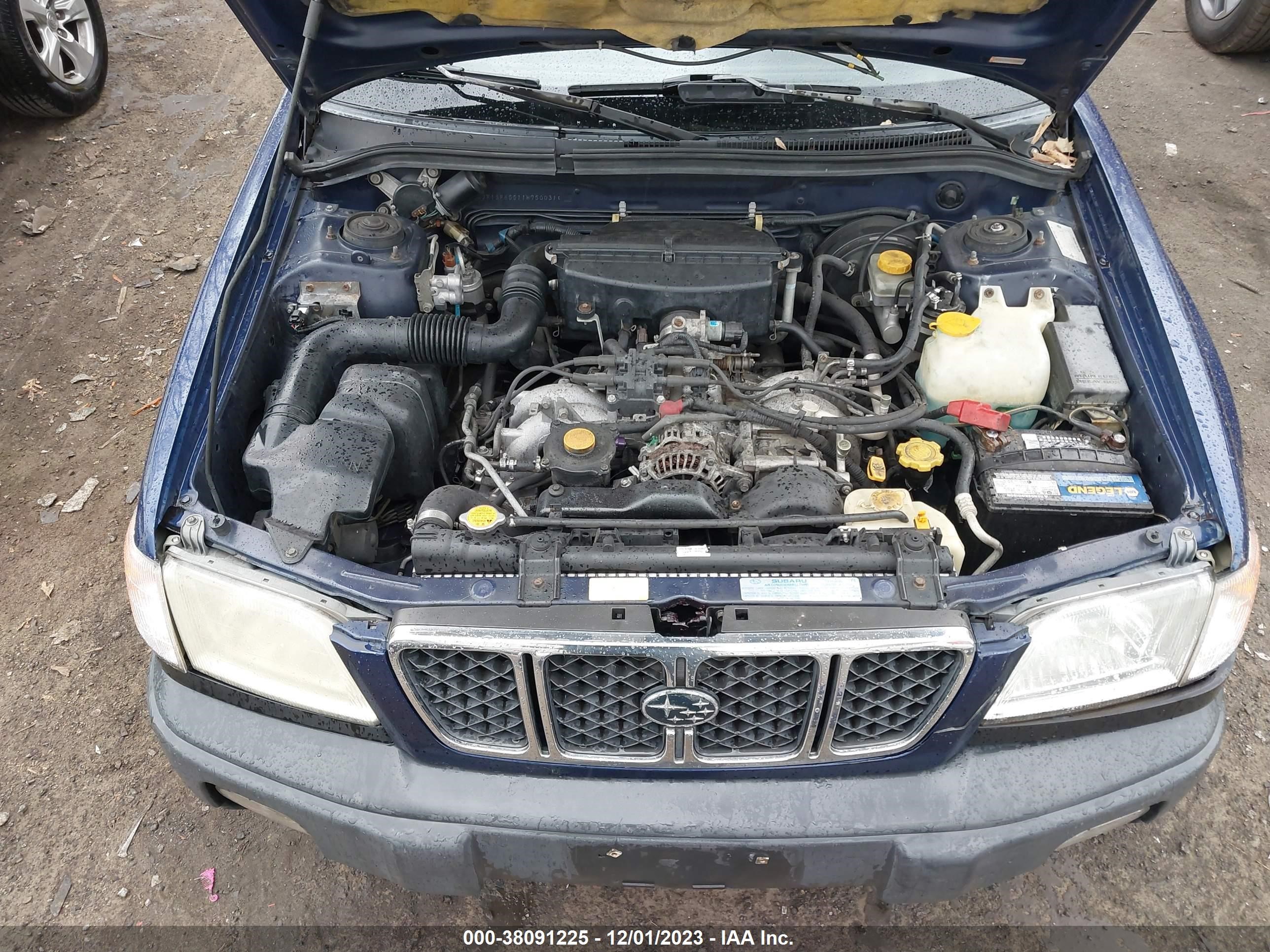 Photo 9 VIN: JF1SF65511H750031 - SUBARU FORESTER 