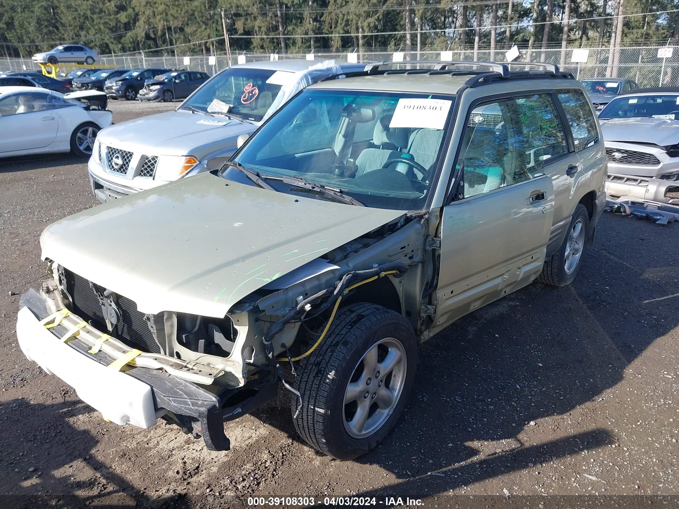 Photo 1 VIN: JF1SF65521H749325 - SUBARU FORESTER 