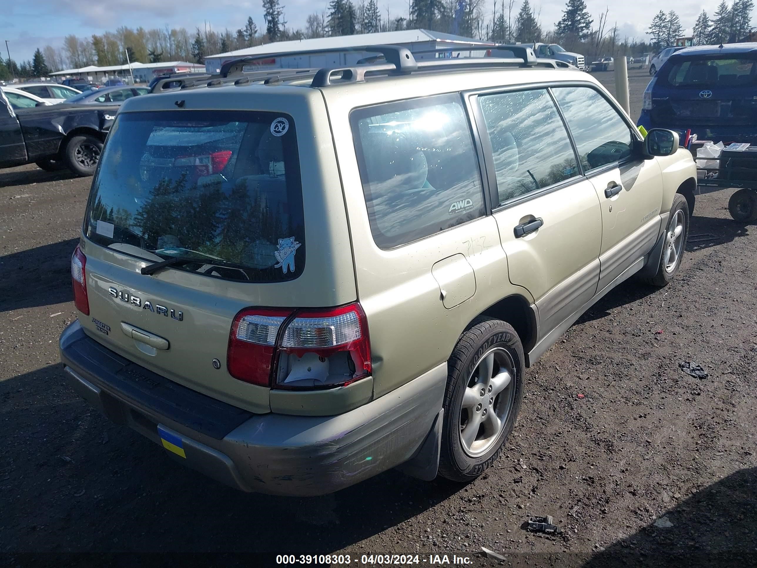 Photo 3 VIN: JF1SF65521H749325 - SUBARU FORESTER 