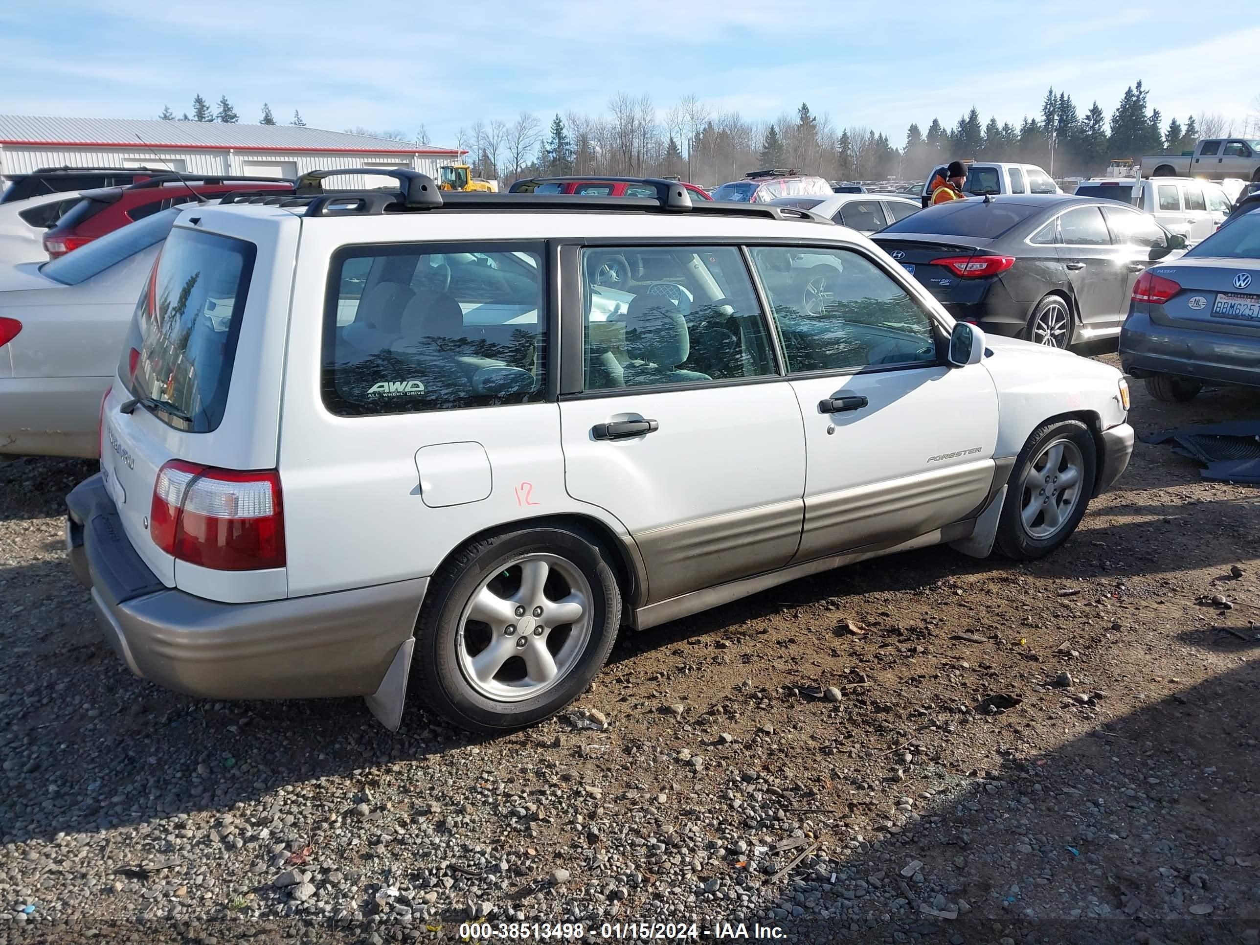 Photo 3 VIN: JF1SF65522H757913 - SUBARU FORESTER 