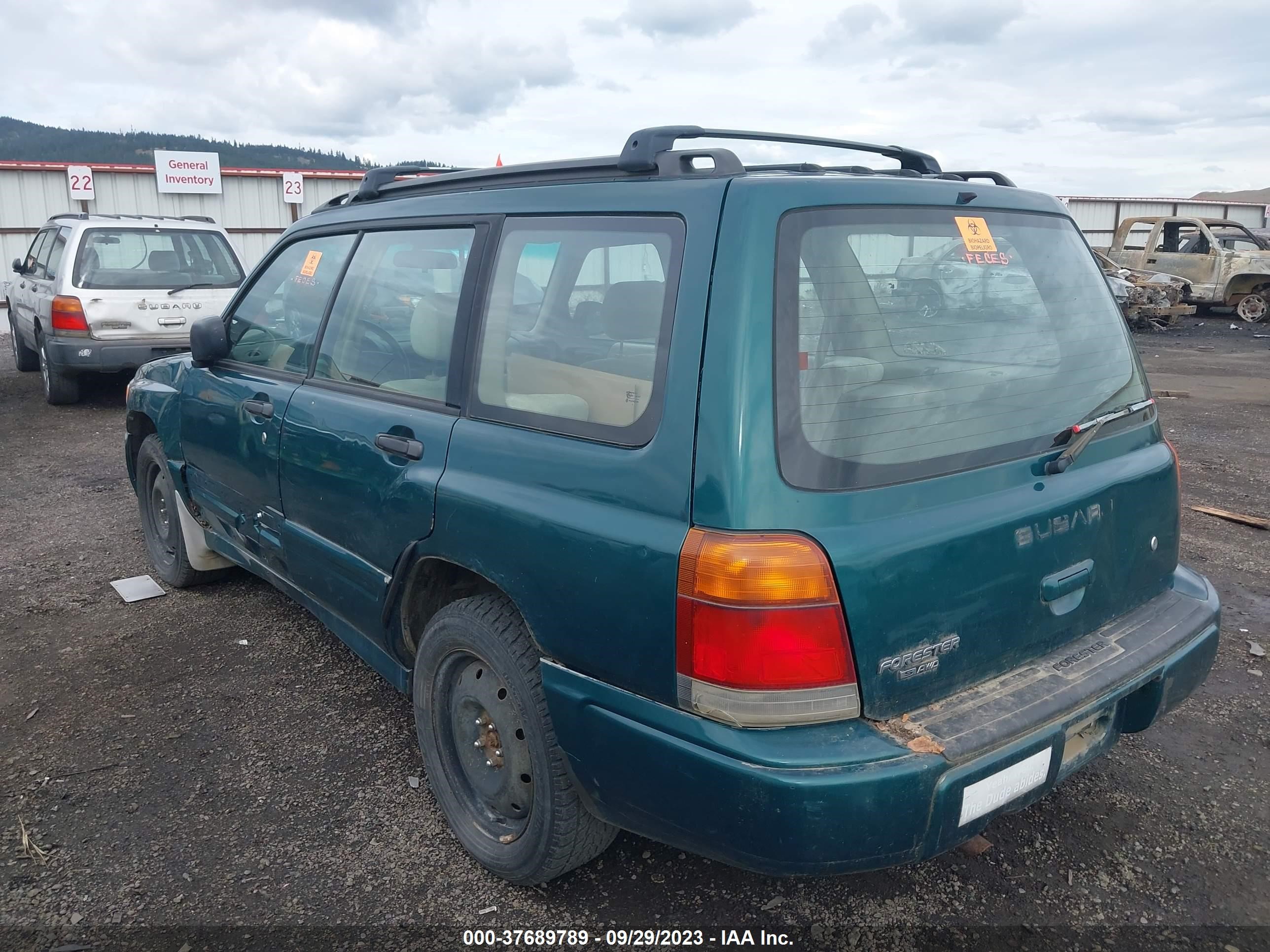 Photo 2 VIN: JF1SF6554WG706909 - SUBARU FORESTER 