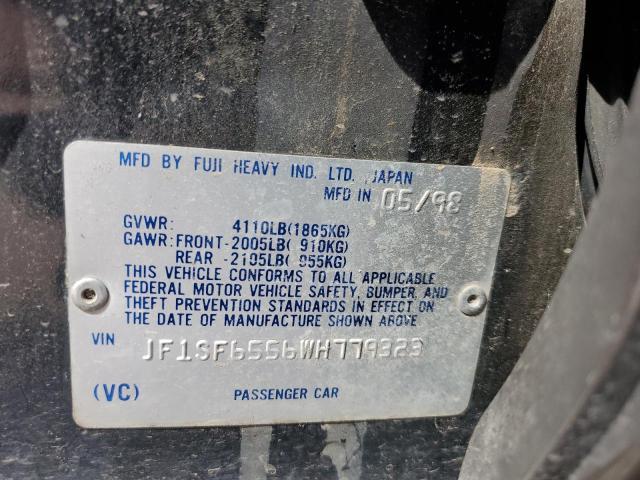 Photo 12 VIN: JF1SF6556WH779323 - SUBARU FORESTER 