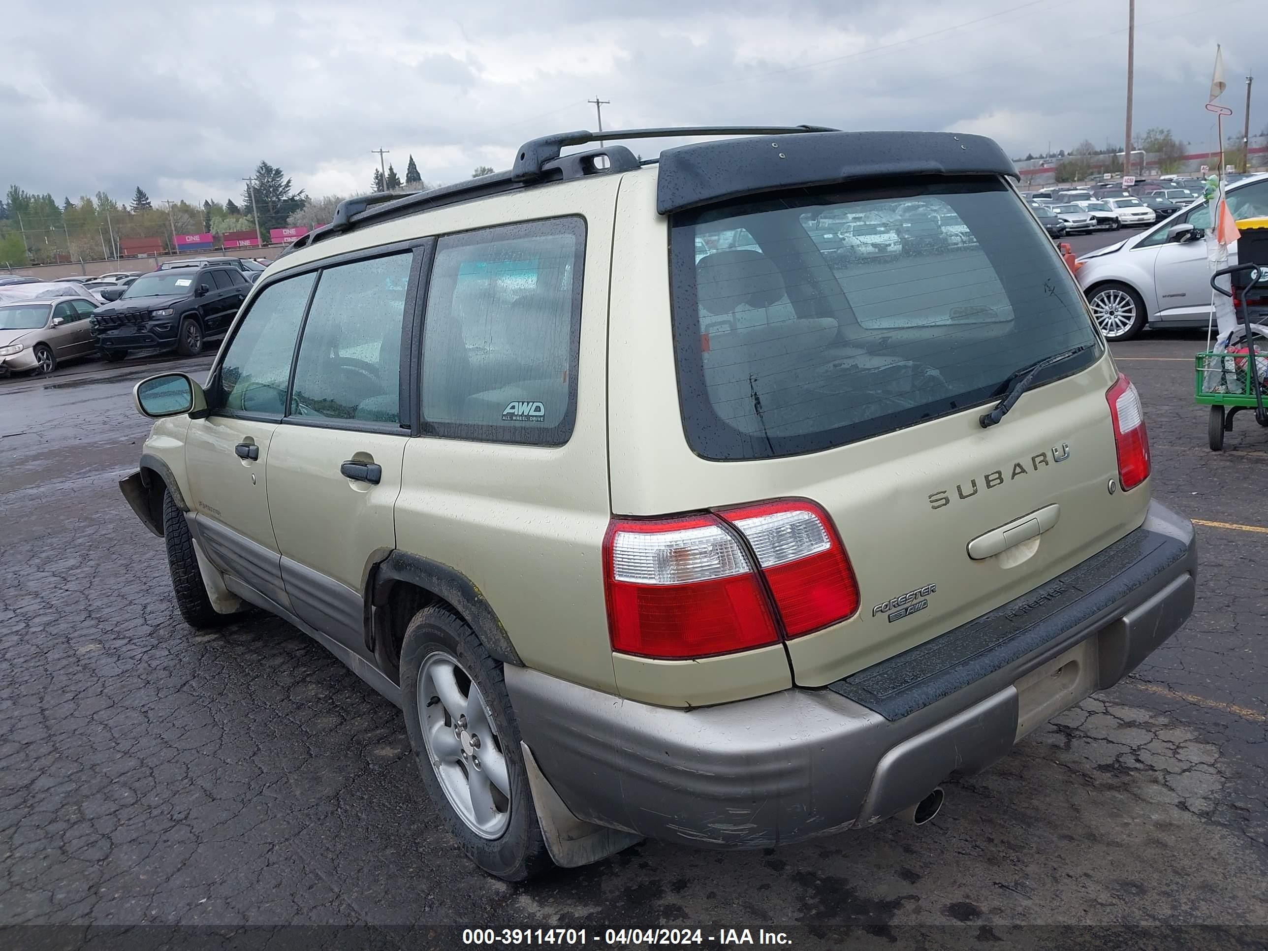 Photo 2 VIN: JF1SF65572G721169 - SUBARU FORESTER 