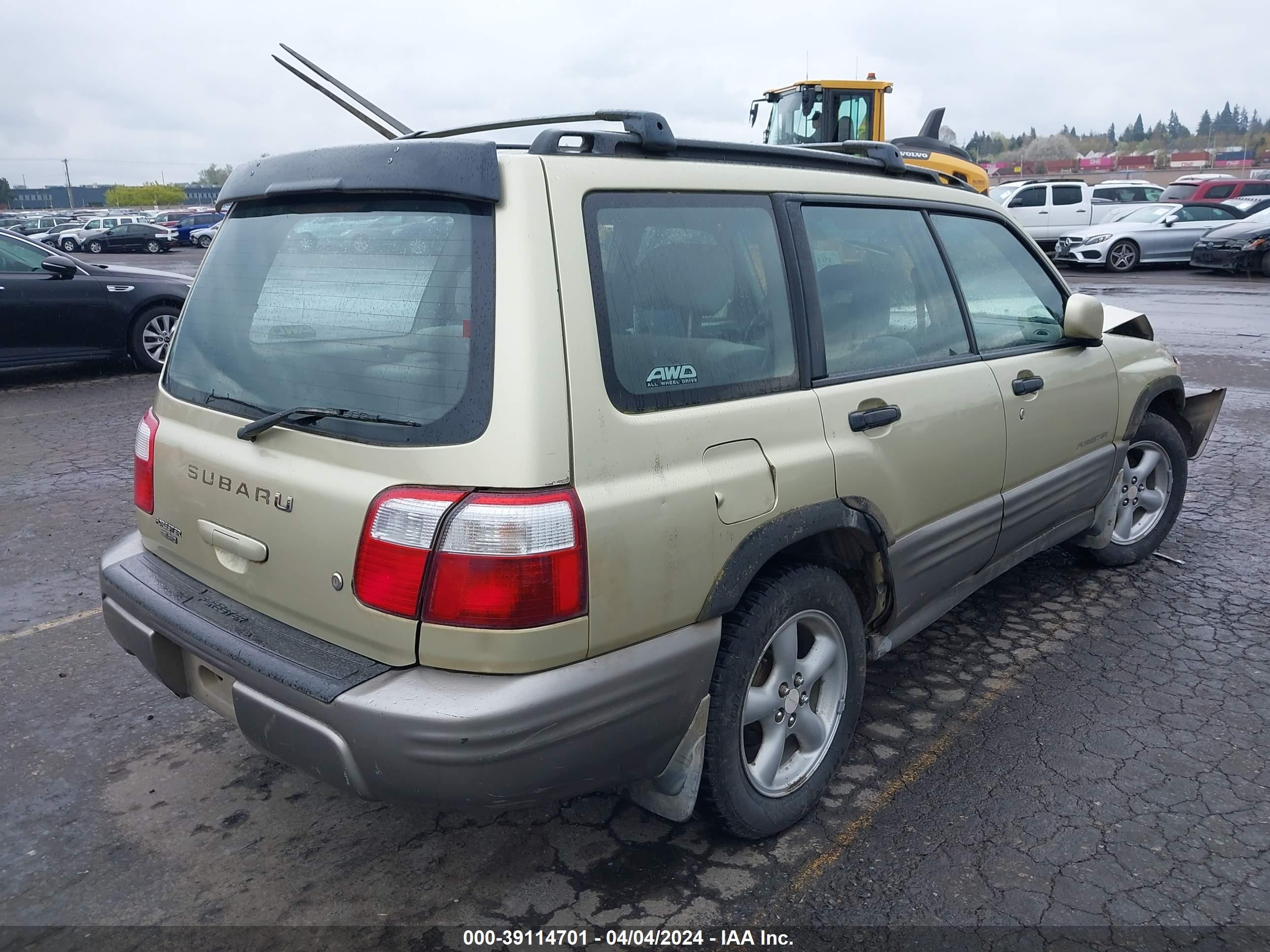 Photo 3 VIN: JF1SF65572G721169 - SUBARU FORESTER 