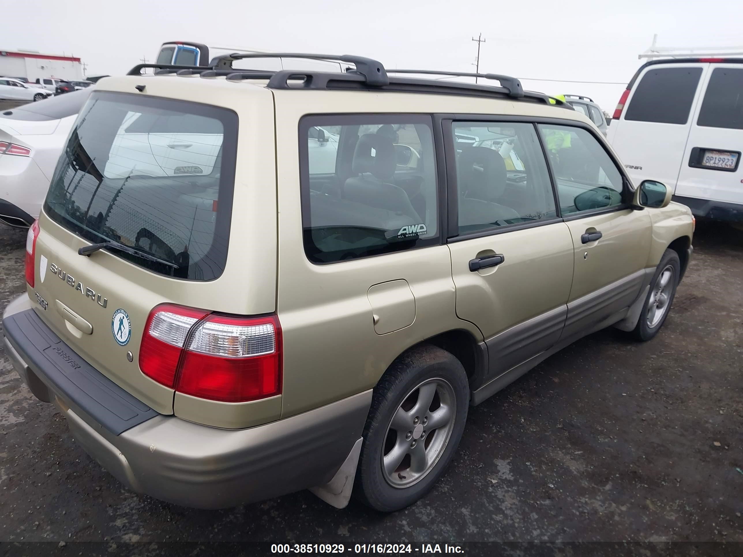 Photo 3 VIN: JF1SF65581G766202 - SUBARU FORESTER 