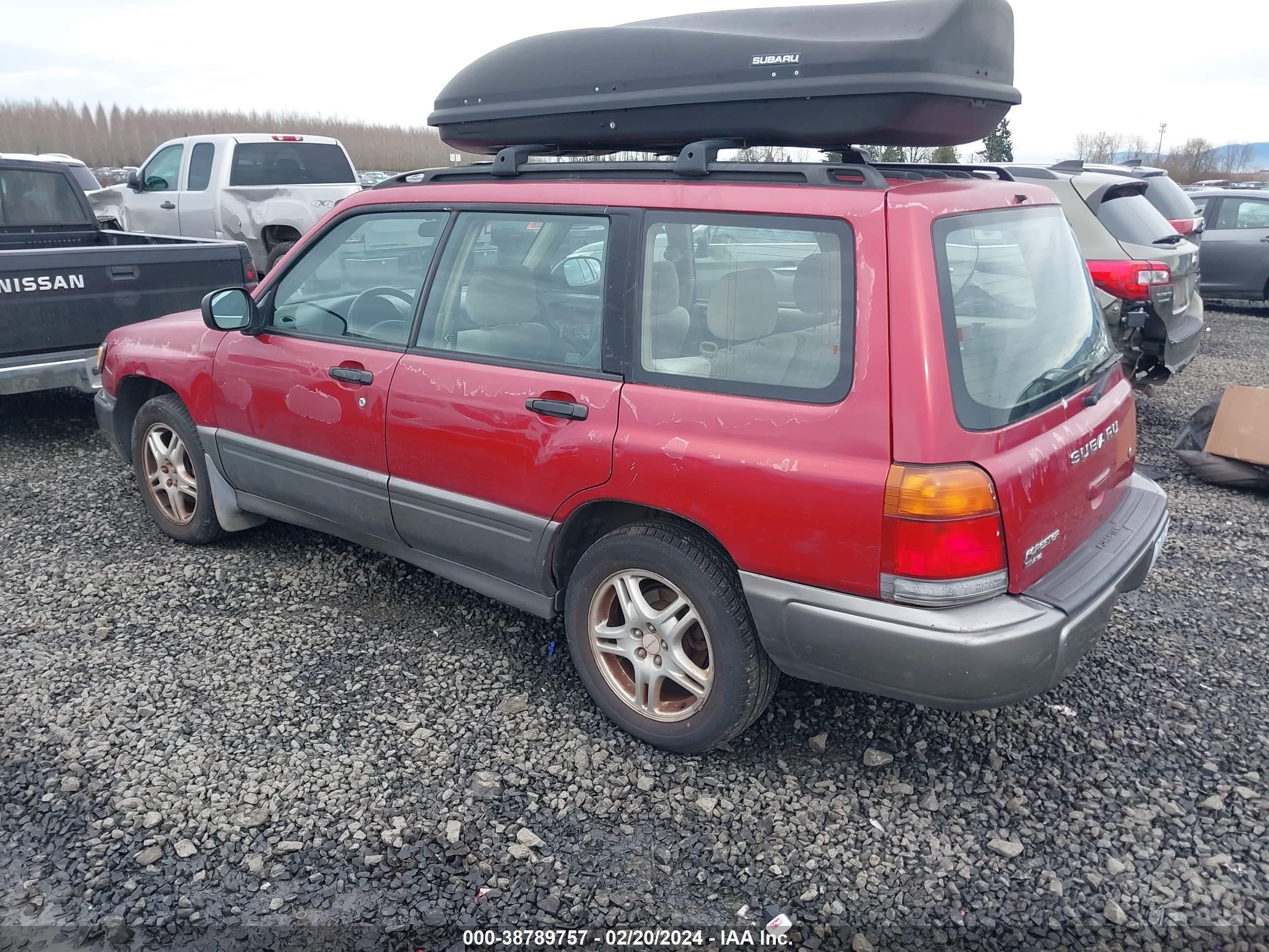 Photo 2 VIN: JF1SF6558XH718587 - SUBARU FORESTER 