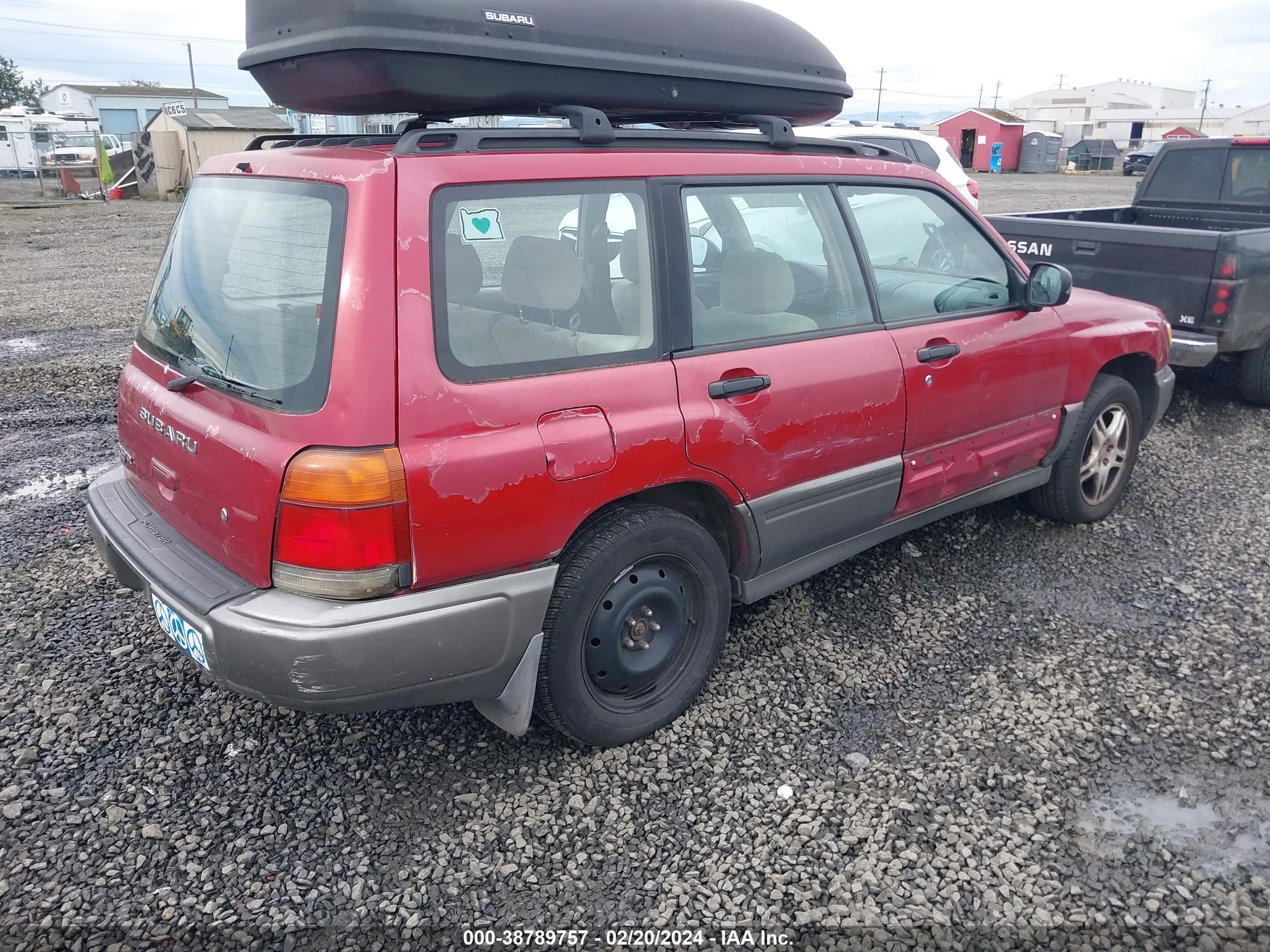 Photo 3 VIN: JF1SF6558XH718587 - SUBARU FORESTER 