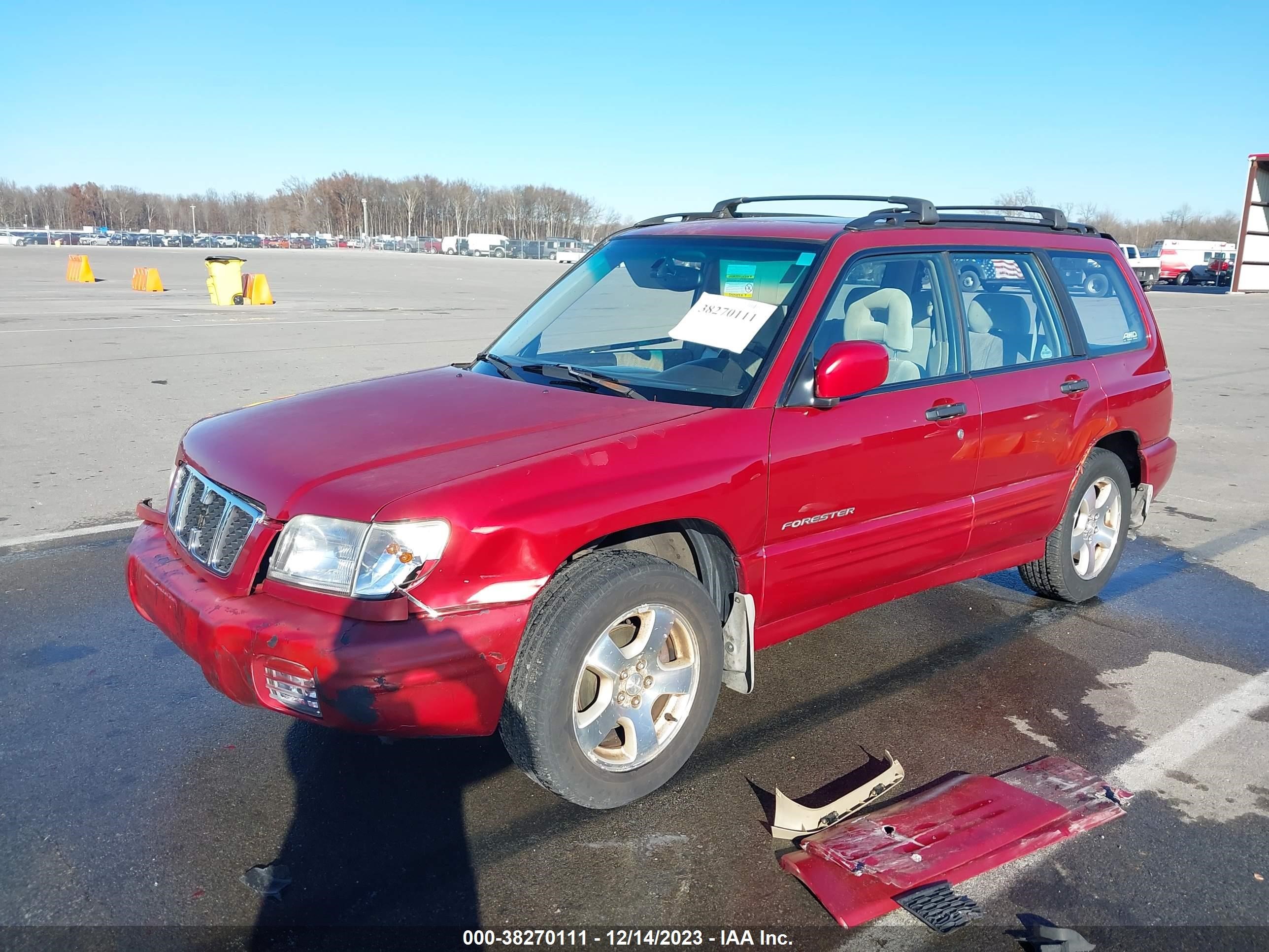 Photo 1 VIN: JF1SF65612H724054 - SUBARU FORESTER 