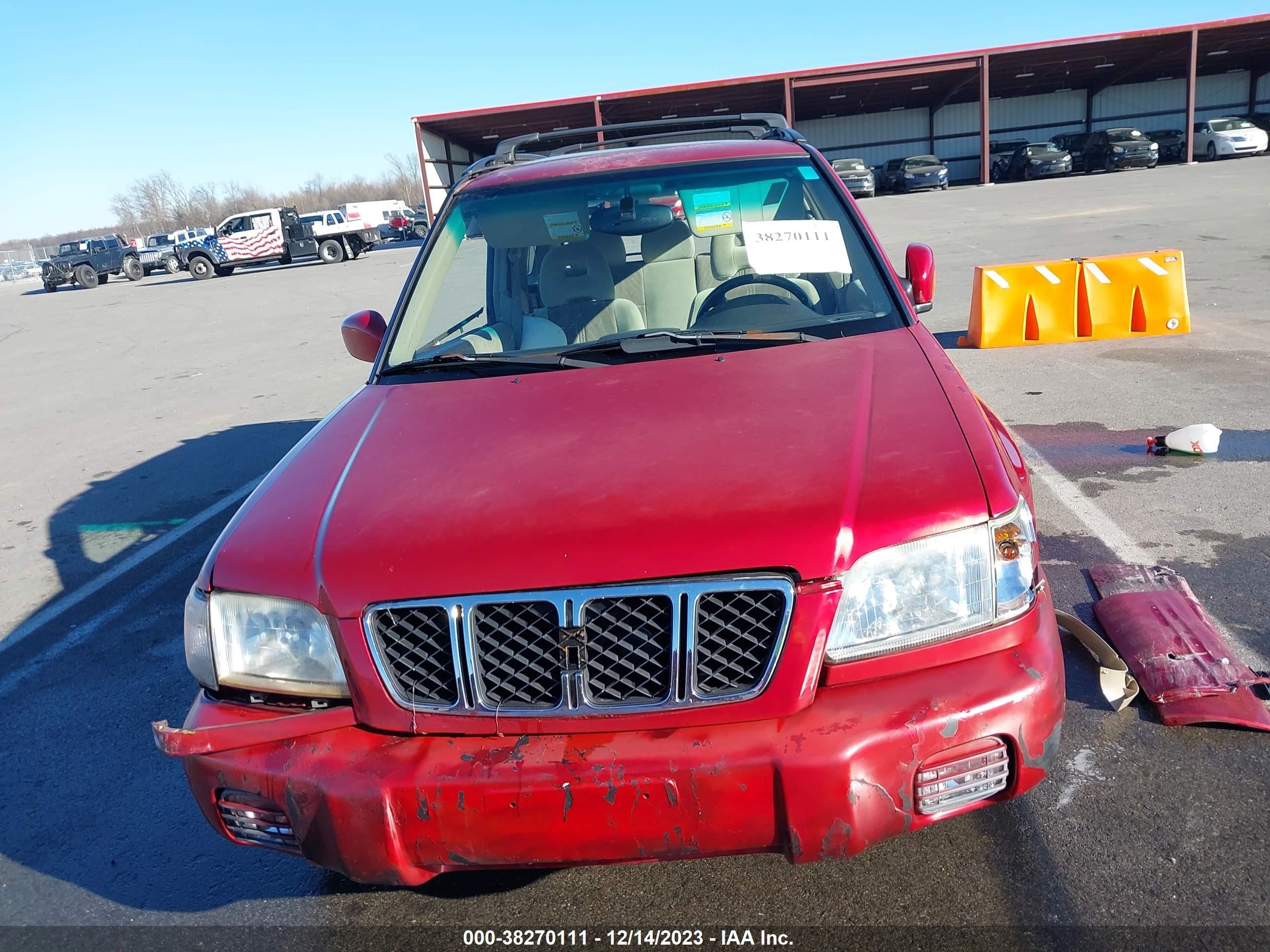 Photo 11 VIN: JF1SF65612H724054 - SUBARU FORESTER 