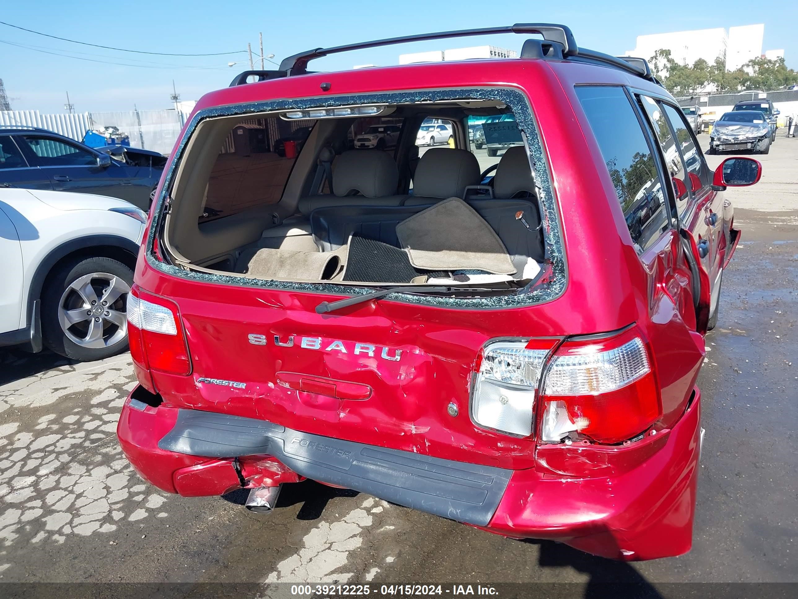 Photo 5 VIN: JF1SF65622H750016 - SUBARU FORESTER 