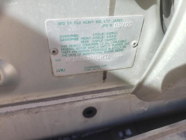 Photo 11 VIN: JF1SG63606H719806 - SUBARU FORESTER 2 