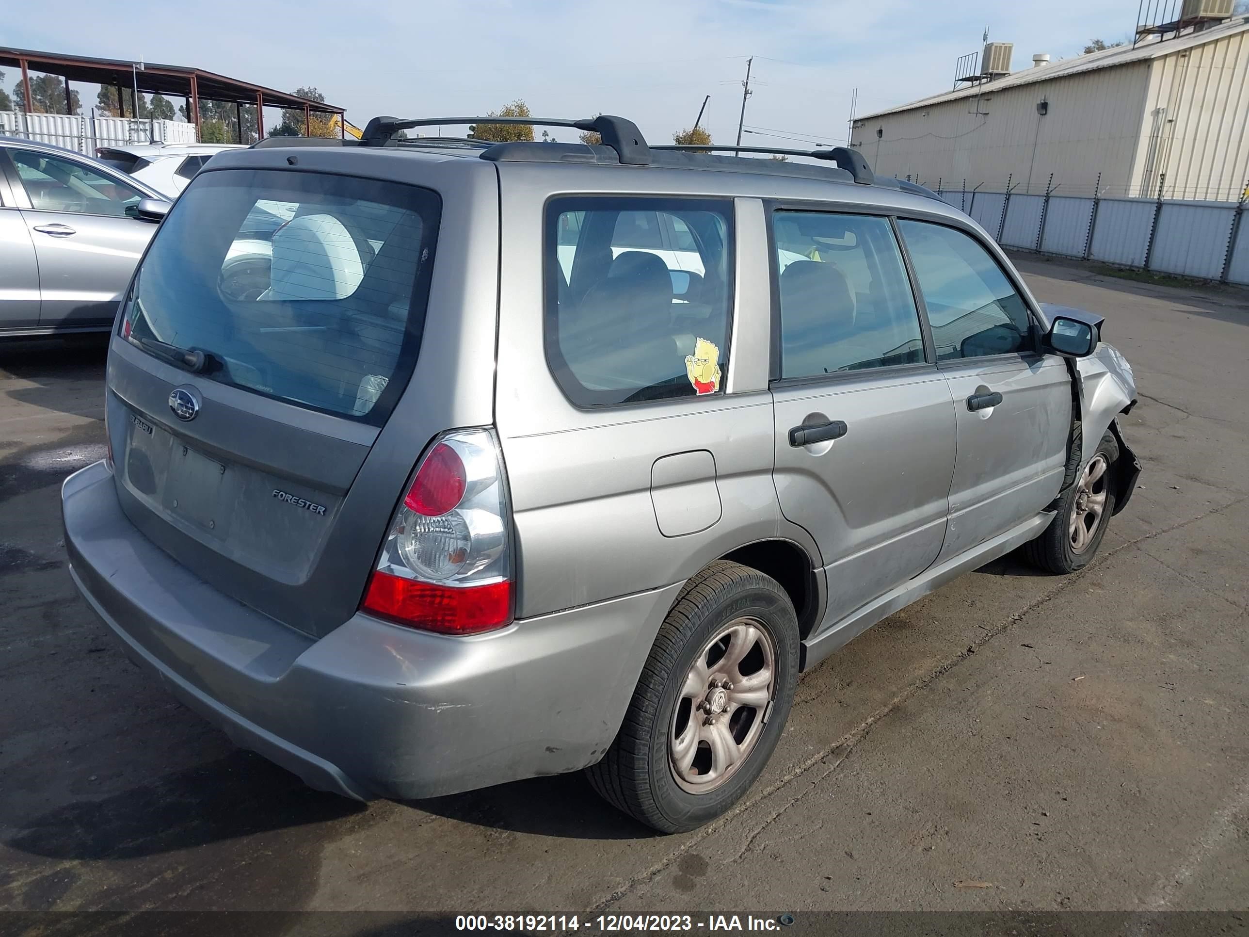 Photo 3 VIN: JF1SG63616H707289 - SUBARU FORESTER 