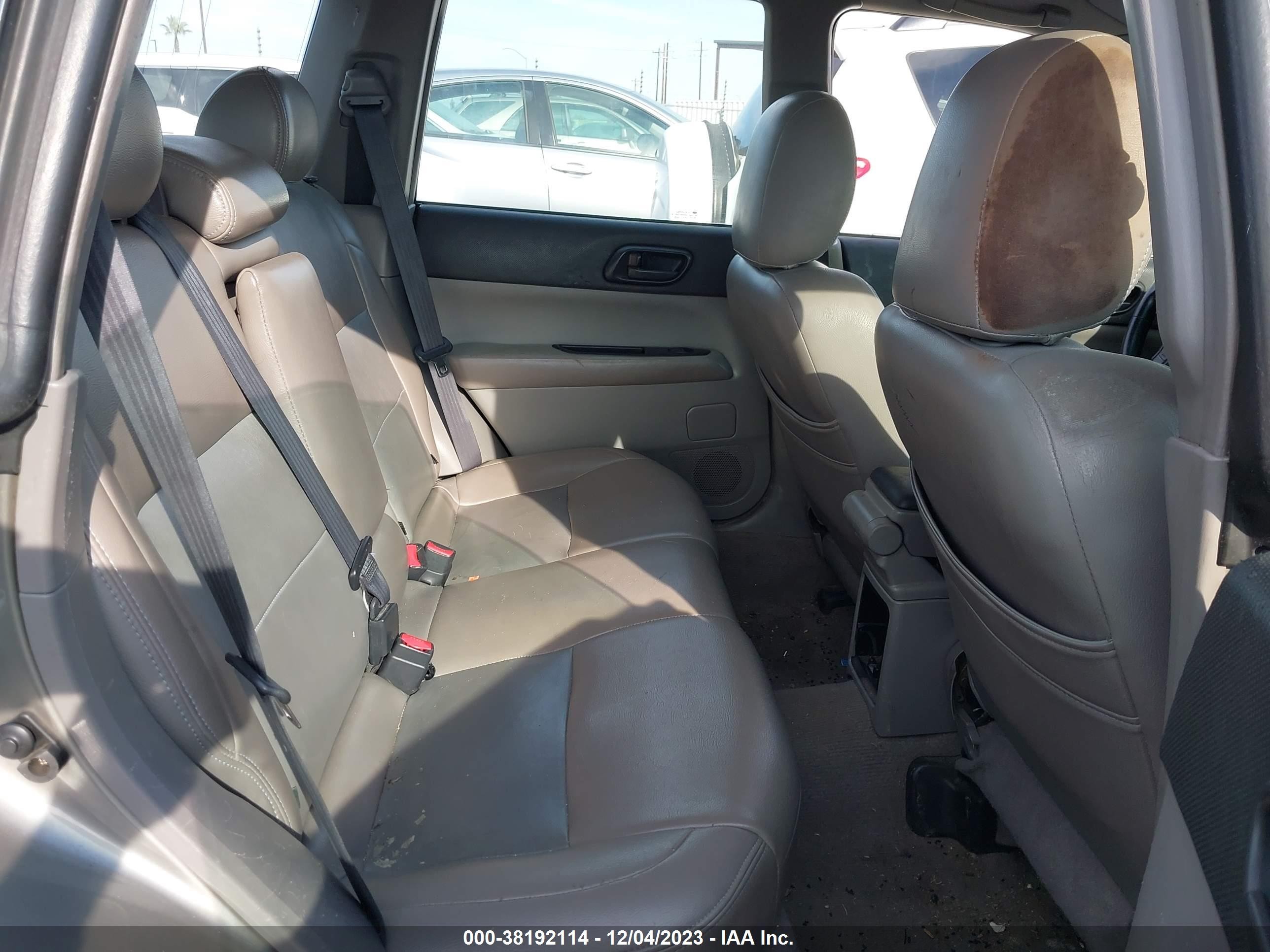 Photo 7 VIN: JF1SG63616H707289 - SUBARU FORESTER 