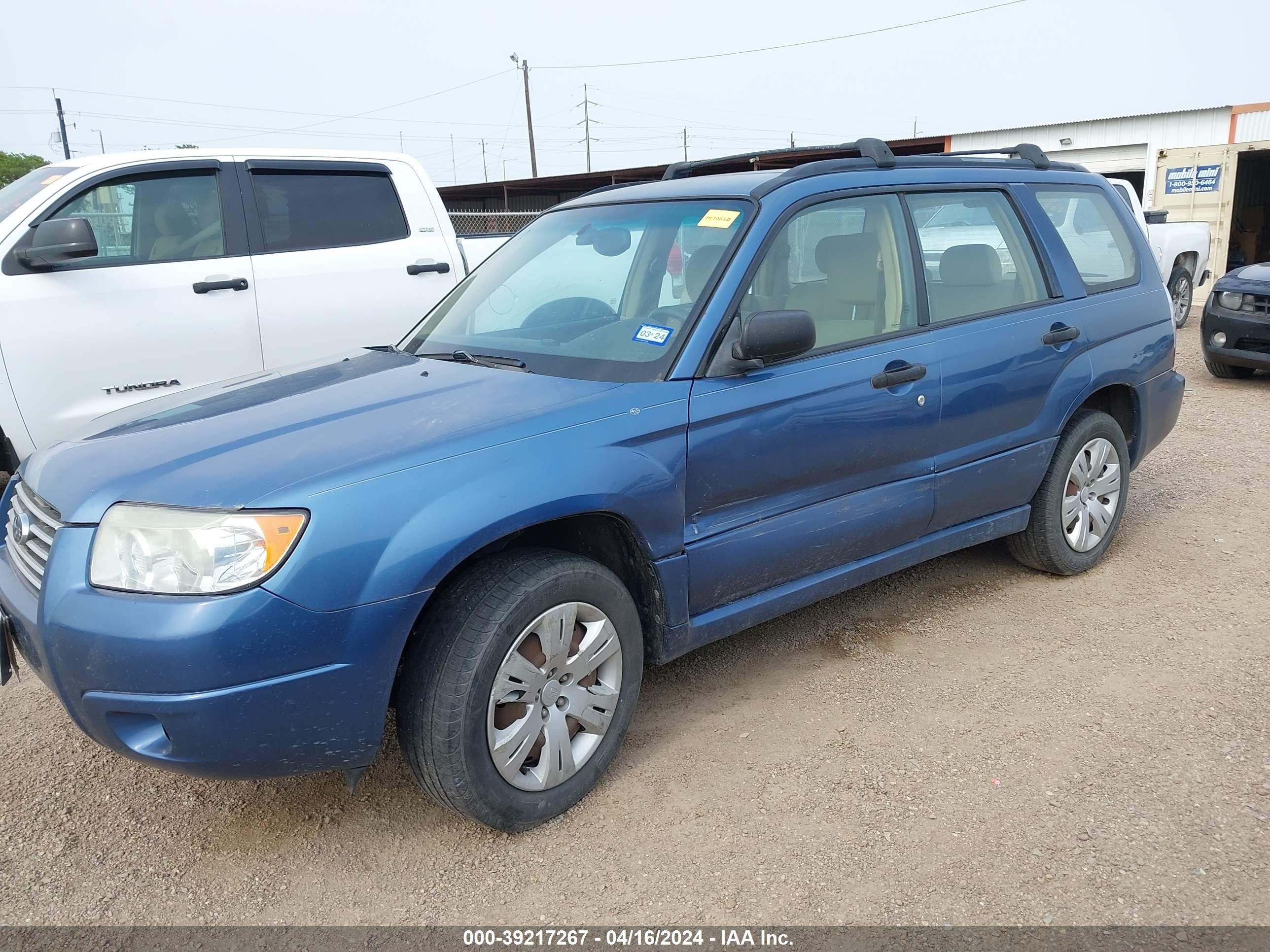 Photo 1 VIN: JF1SG63618H707795 - SUBARU FORESTER 