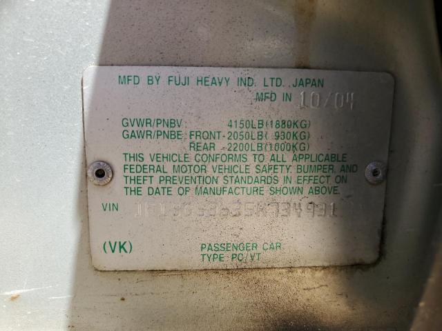 Photo 11 VIN: JF1SG63635H734931 - SUBARU FORESTER 