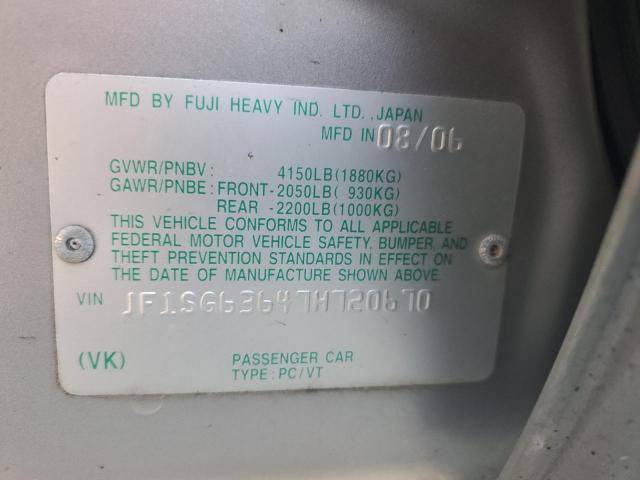 Photo 11 VIN: JF1SG63647H720670 - SUBARU FORESTER 