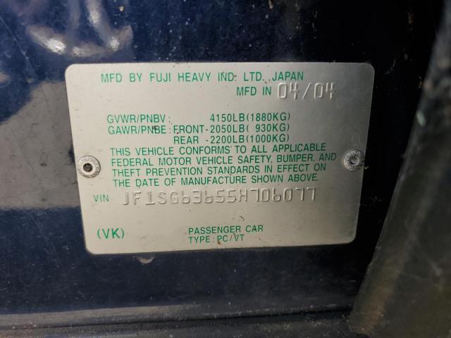 Photo 11 VIN: JF1SG63655H706077 - SUBARU FORESTER 