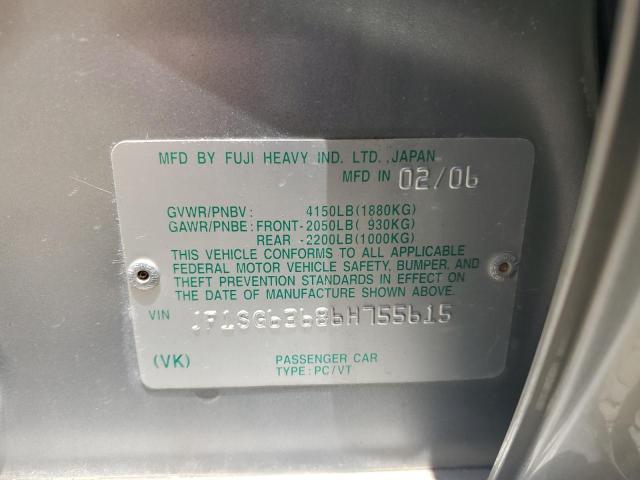 Photo 11 VIN: JF1SG63686H755615 - SUBARU FORESTER 