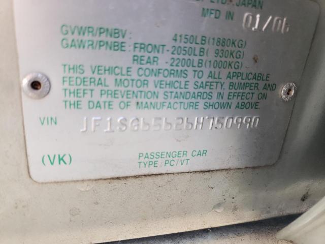 Photo 9 VIN: JF1SG65626H750990 - SUBARU FORESTER 