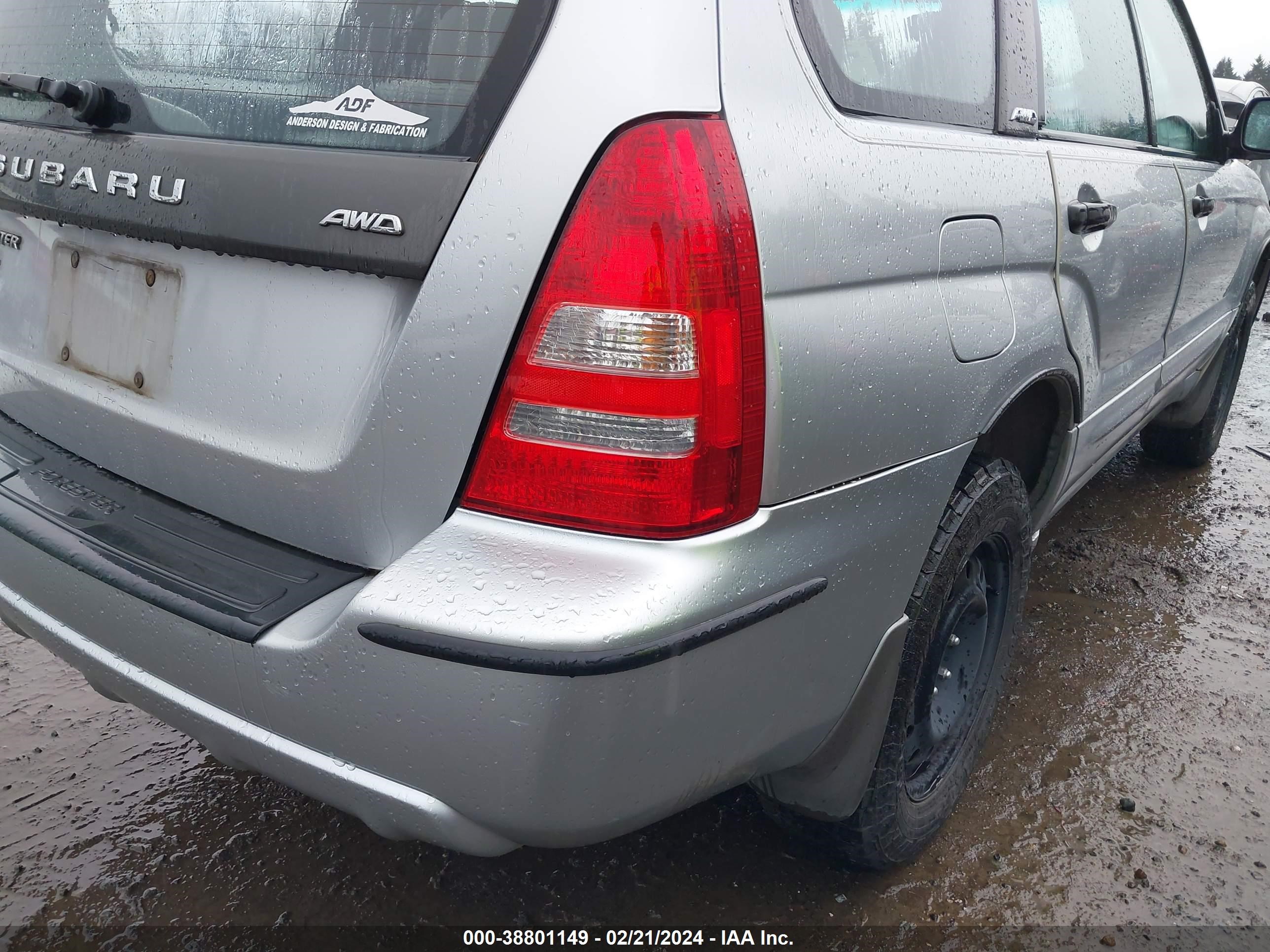 Photo 5 VIN: JF1SG65633H728296 - SUBARU FORESTER 