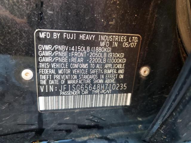 Photo 12 VIN: JF1SG65648H710235 - SUBARU FORESTER 2 