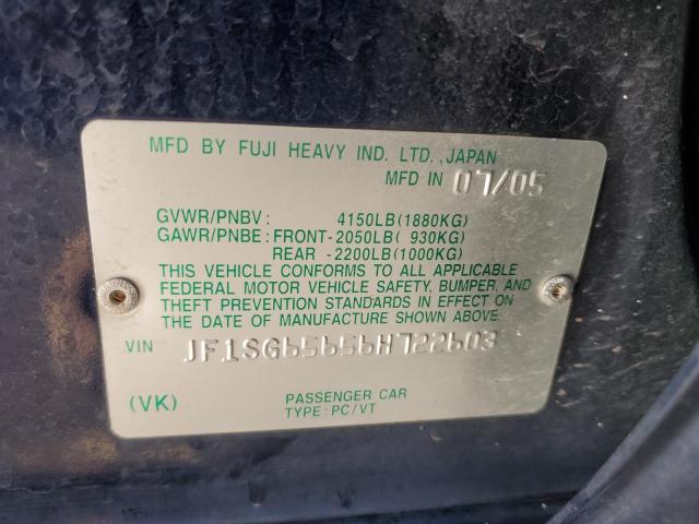 Photo 13 VIN: JF1SG65656H722603 - SUBARU FORESTER 2 