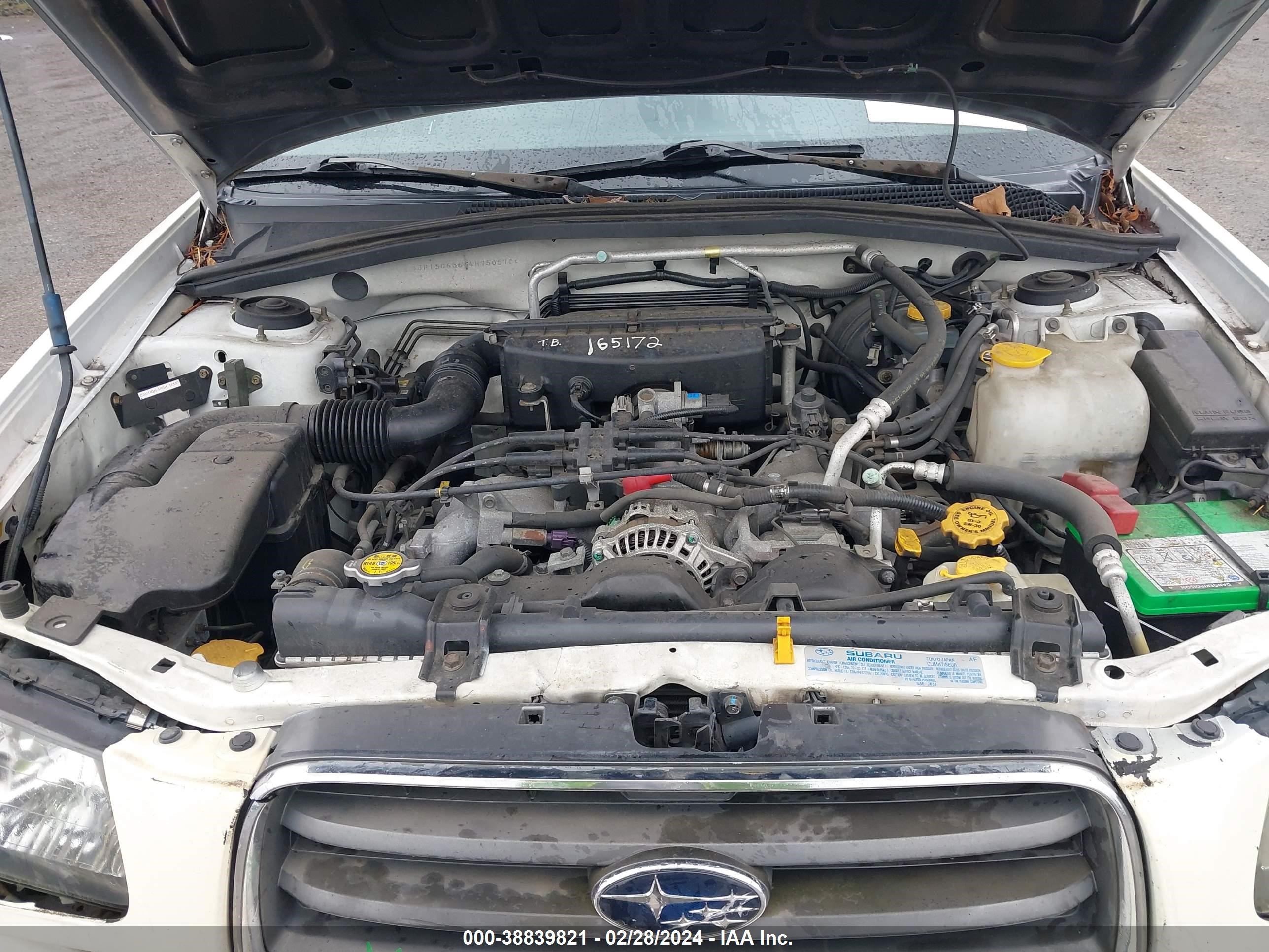 Photo 9 VIN: JF1SG65664H750570 - SUBARU FORESTER 