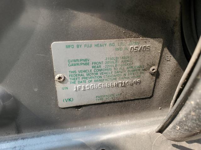 Photo 11 VIN: JF1SG65666H710699 - SUBARU LEGACY 