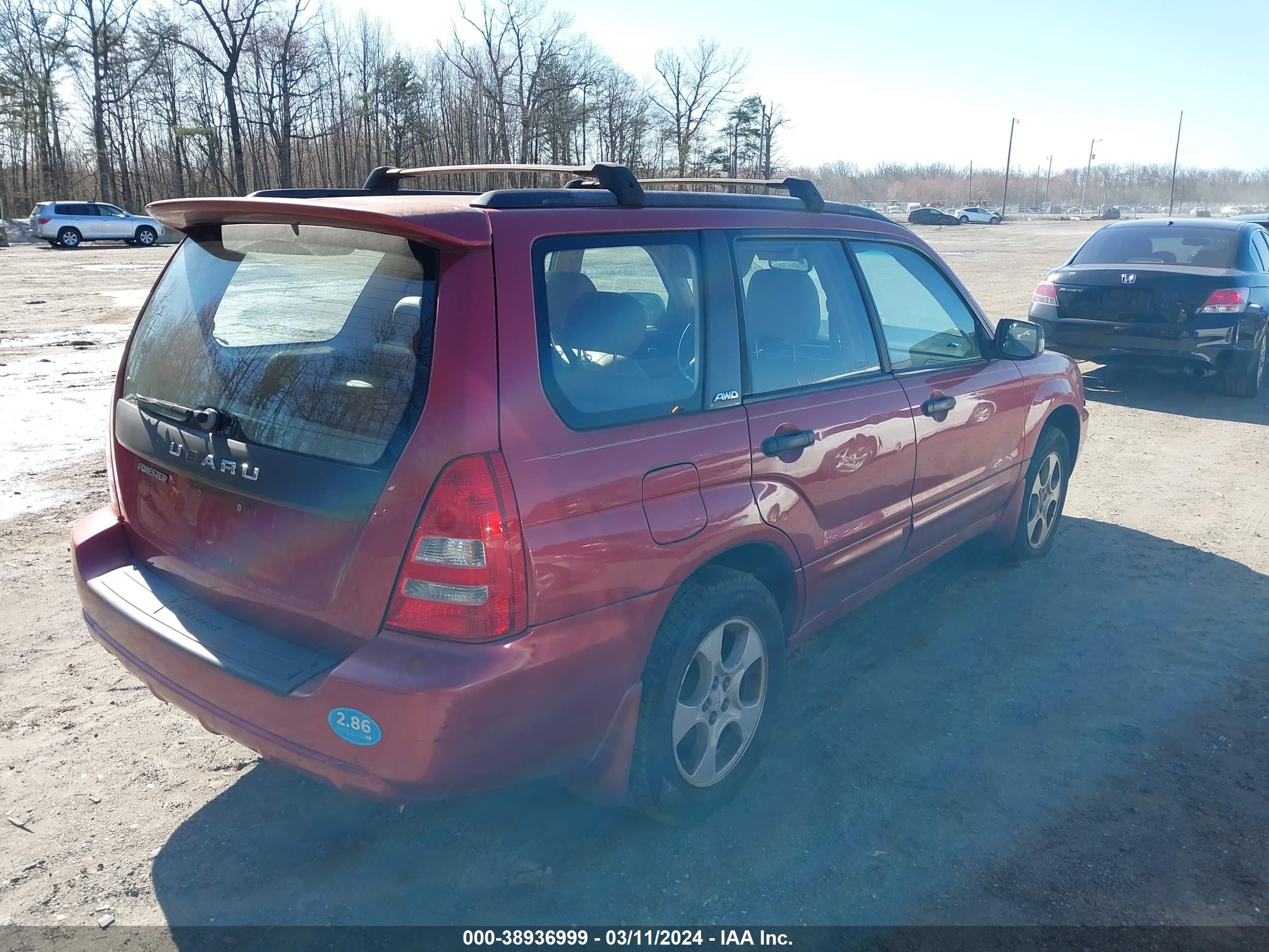 Photo 3 VIN: JF1SG65673H706284 - SUBARU FORESTER 