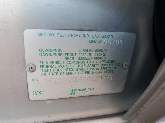 Photo 12 VIN: JF1SG65685G727377 - SUBARU FORESTER 